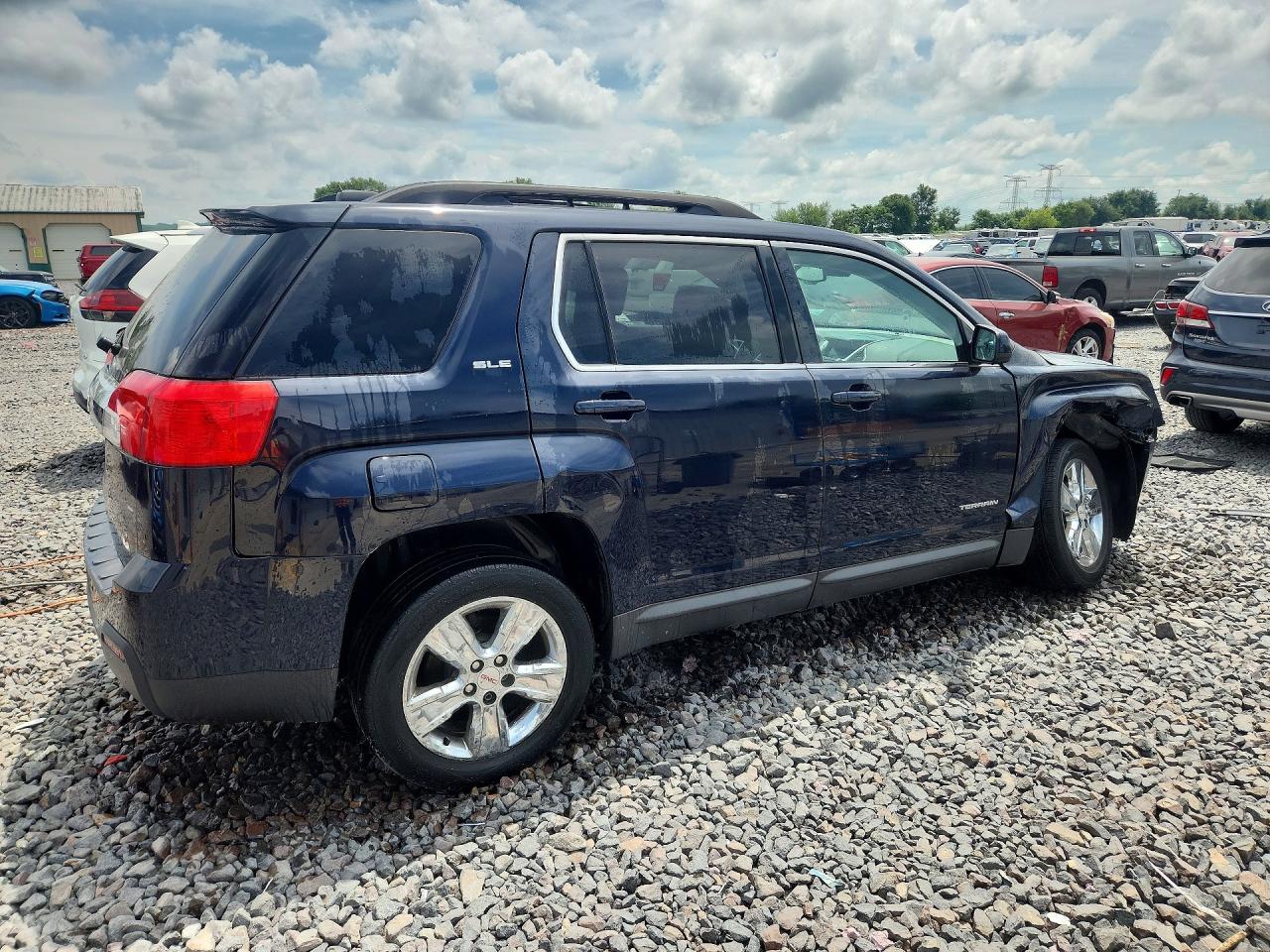2015 Gmc Terrain Sle Blue vin: 2GKALREK2F6397841