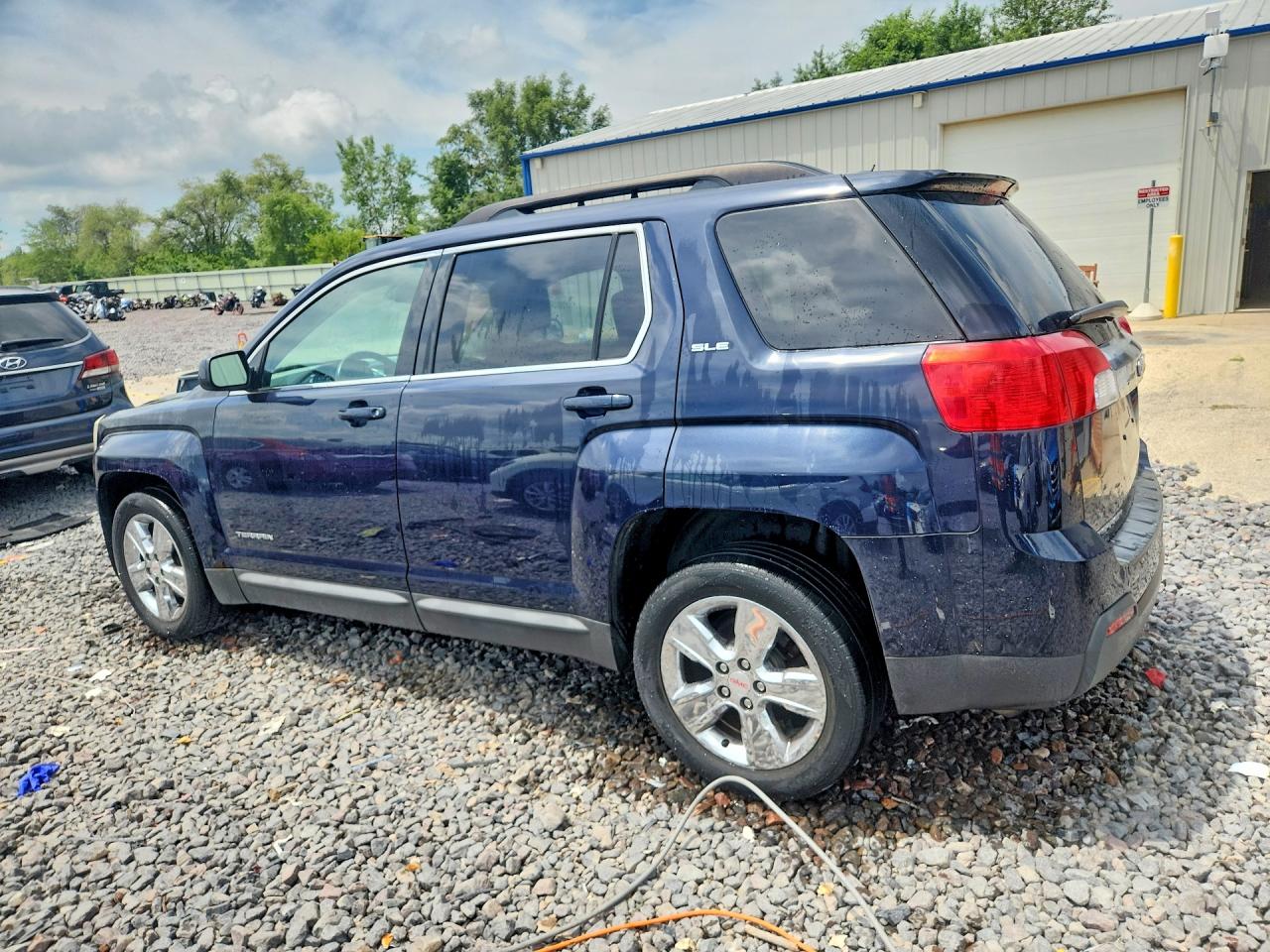 2015 Gmc Terrain Sle Blue vin: 2GKALREK2F6397841