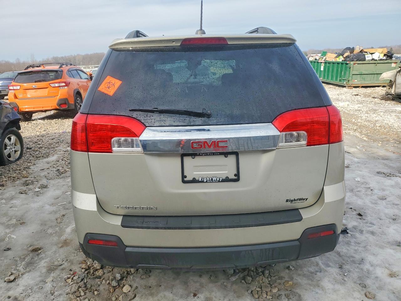 2015 Gmc Terrain Sle Beige vin: 2GKALREK2F6413231