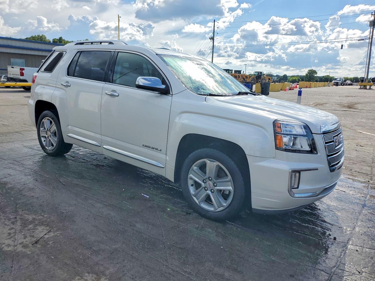 2017 Gmc Terrain Denali White vin: 2GKALREK2H6283213