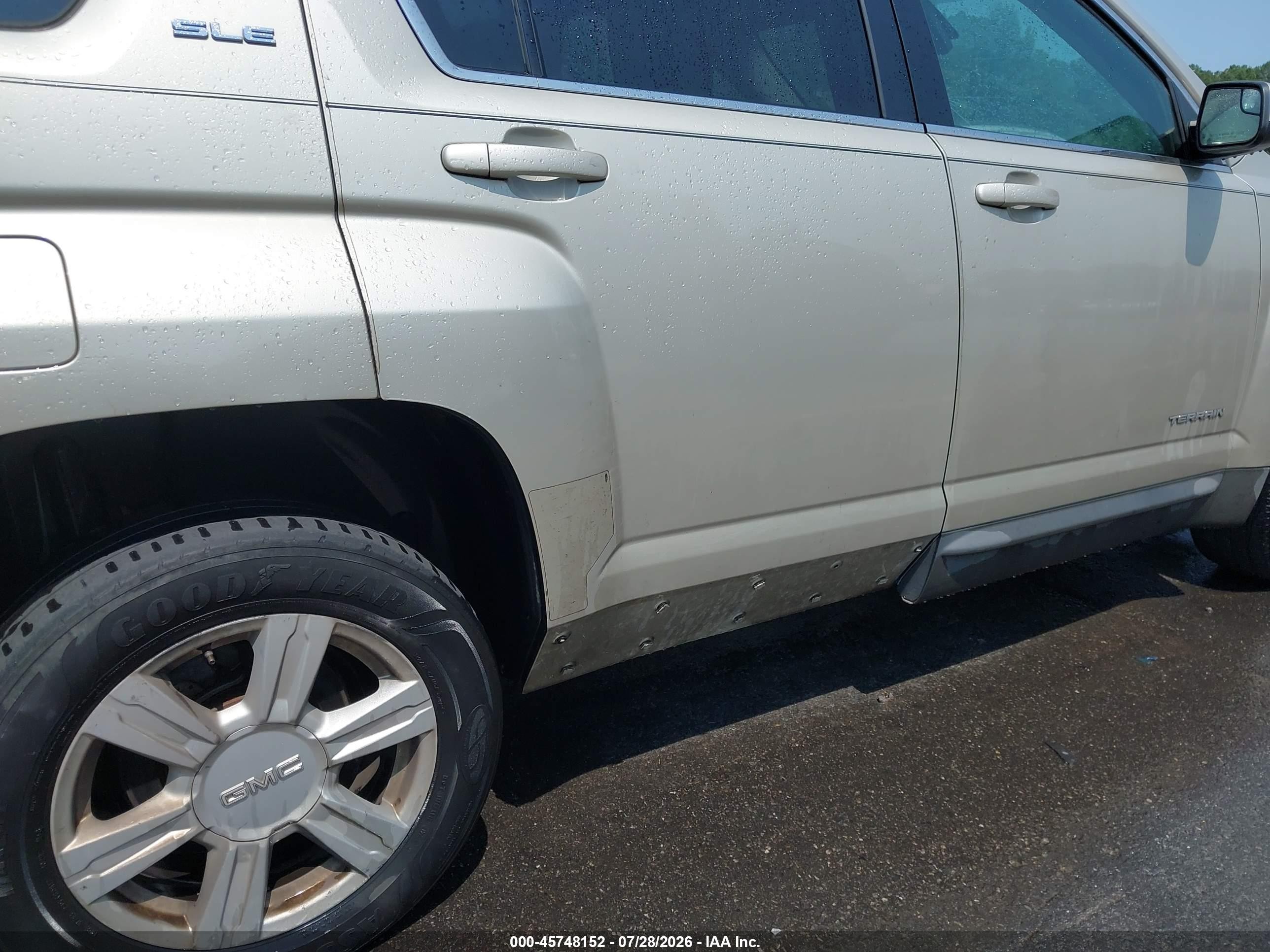 2014 Gmc Terrain Sle-2 Tan vin: 2GKALREK3E6142551