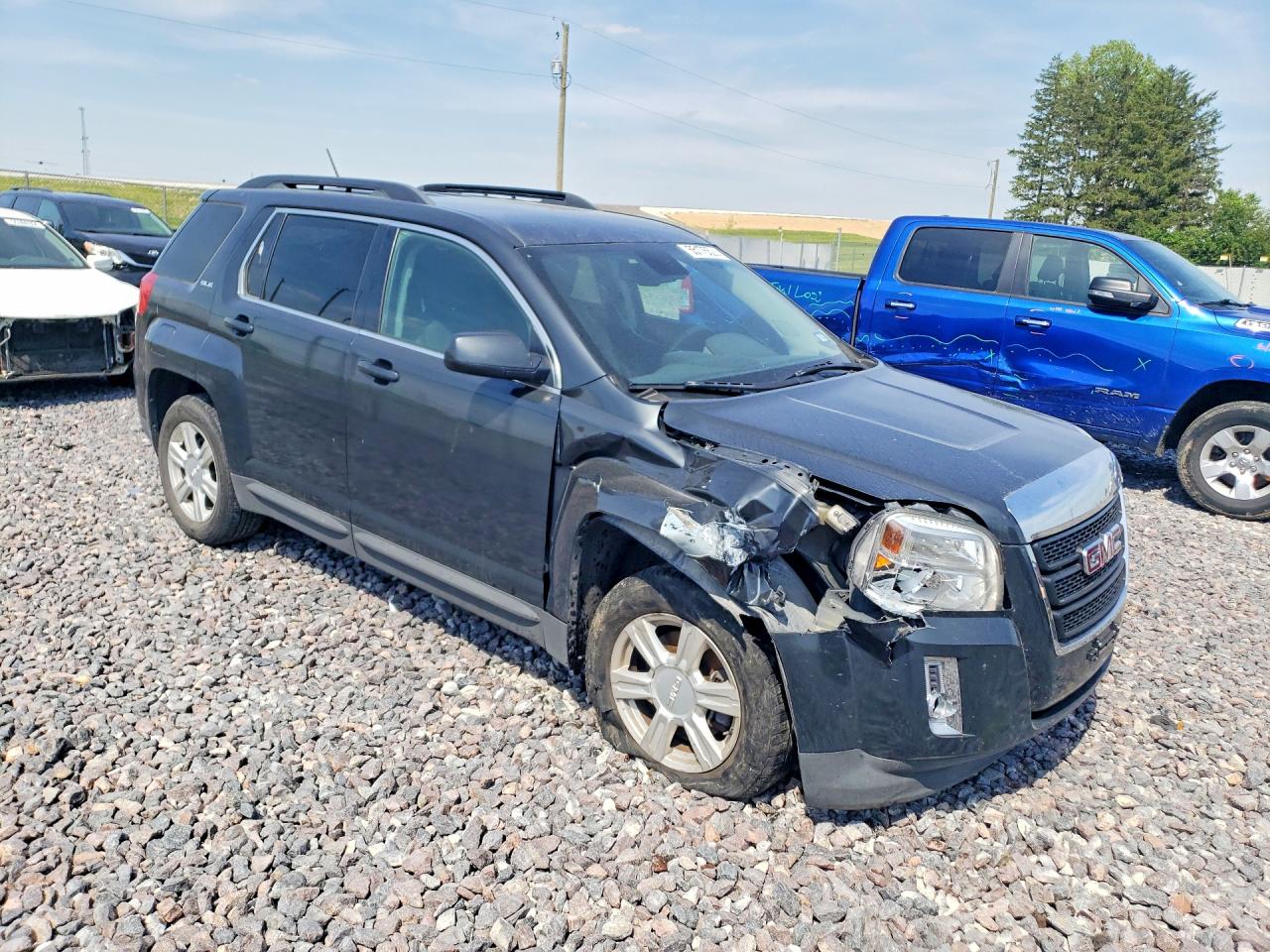 2014 Gmc Terrain Sle Black vin: 2GKALREK3E6260261
