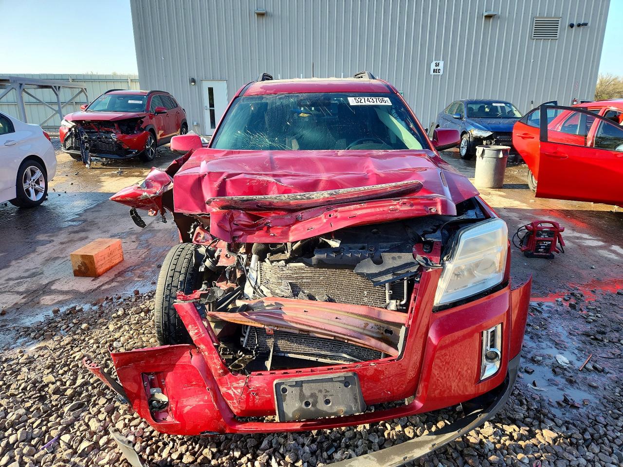 2014 Gmc Terrain Sle Maroon vin: 2GKALREK3E6325478