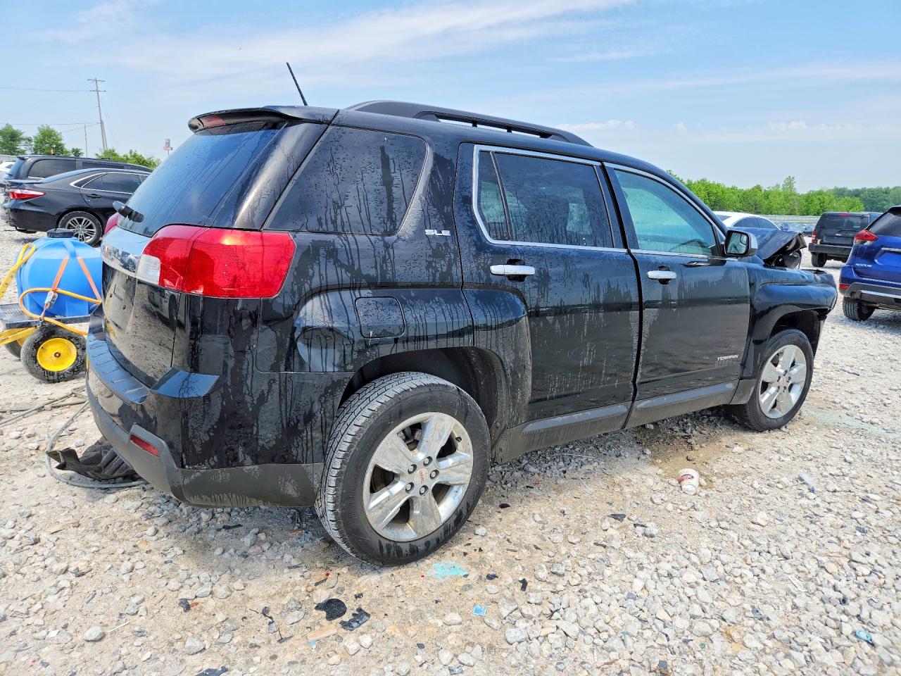 2014 Gmc Terrain Sle Black vin: 2GKALREK3E6355726