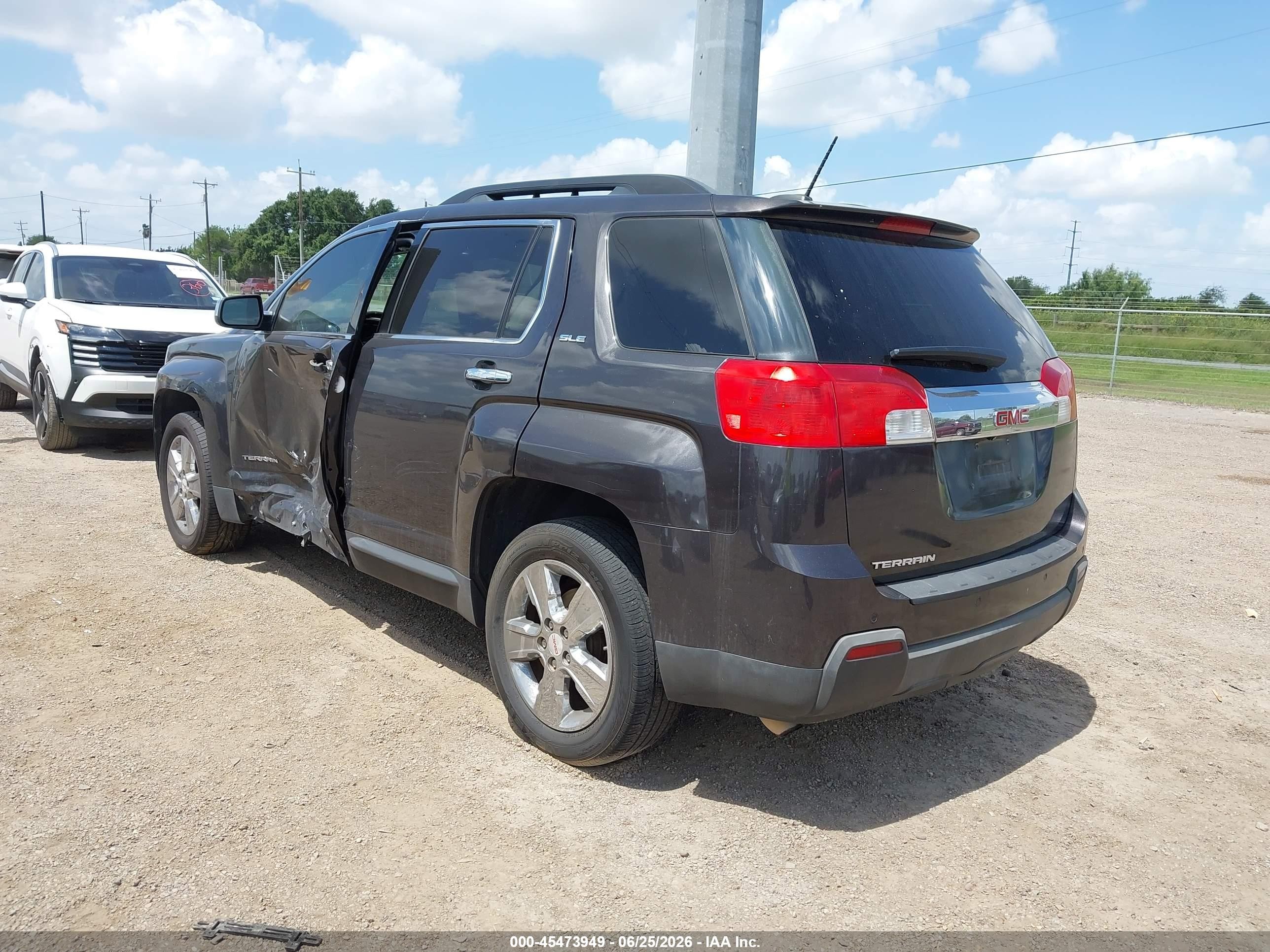 2015 Gmc Terrain Sle-2 Черный vin: 2GKALREK3F6121149