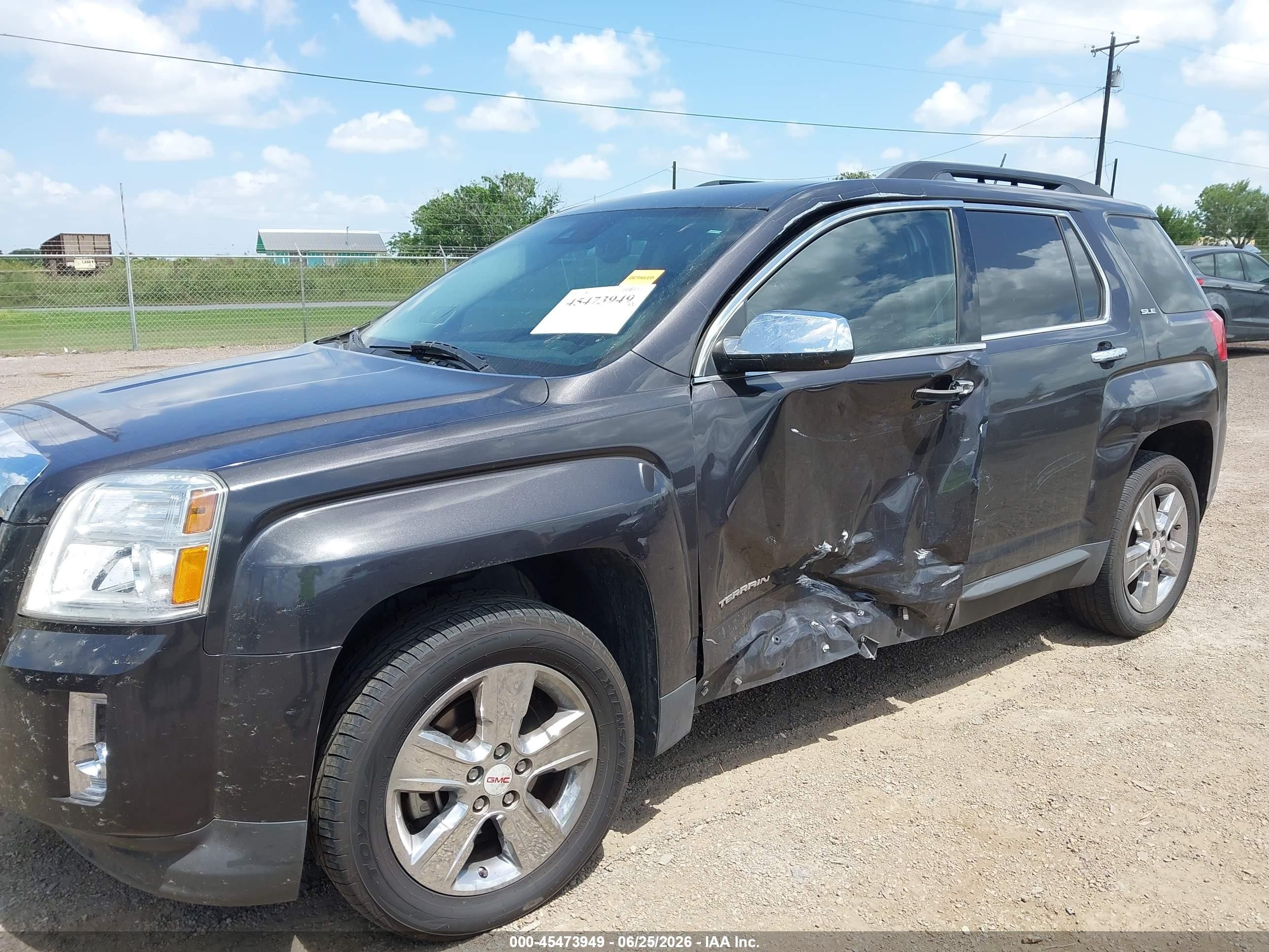2015 Gmc Terrain Sle-2 Черный vin: 2GKALREK3F6121149