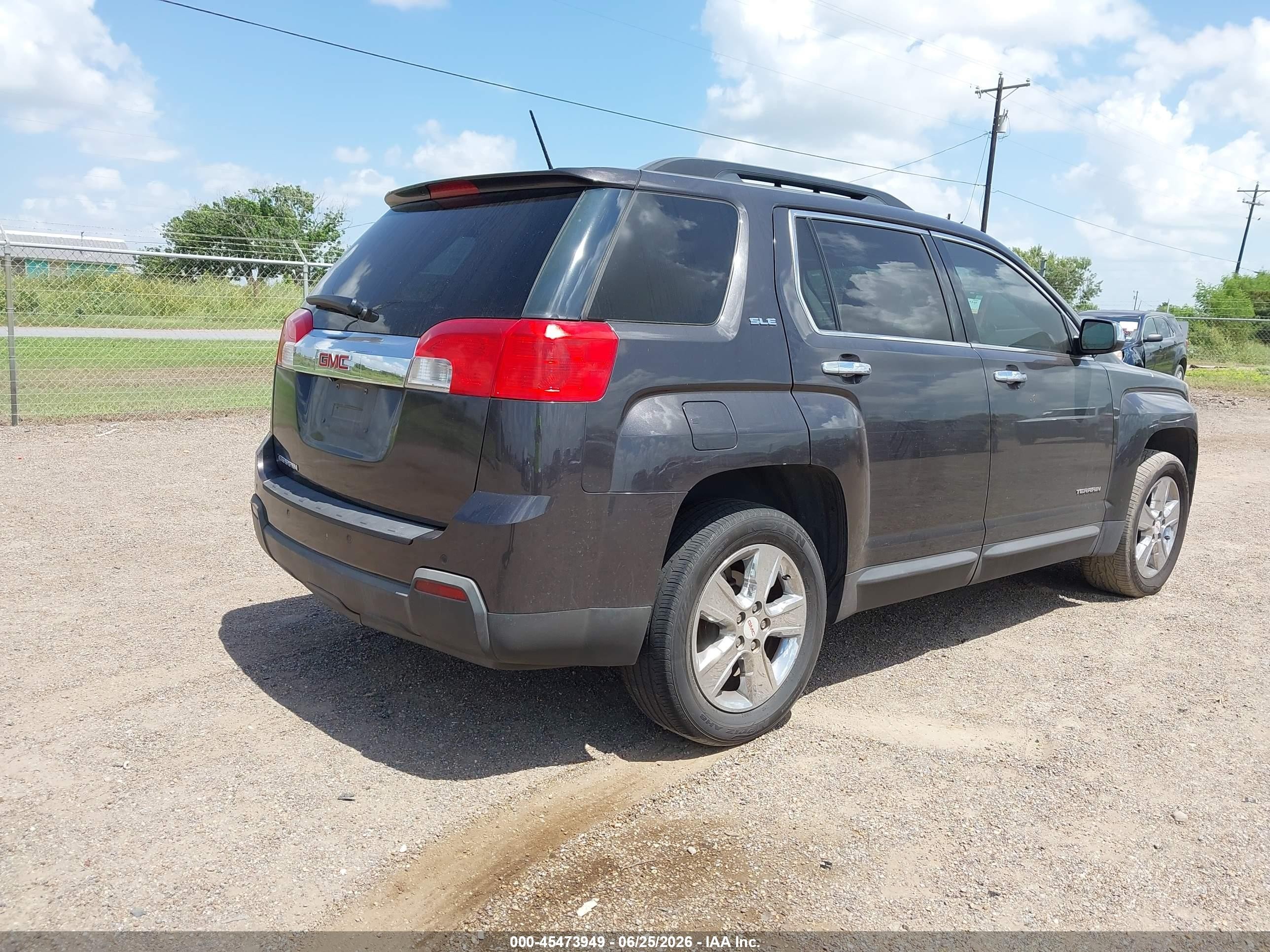 2015 Gmc Terrain Sle-2 Черный vin: 2GKALREK3F6121149