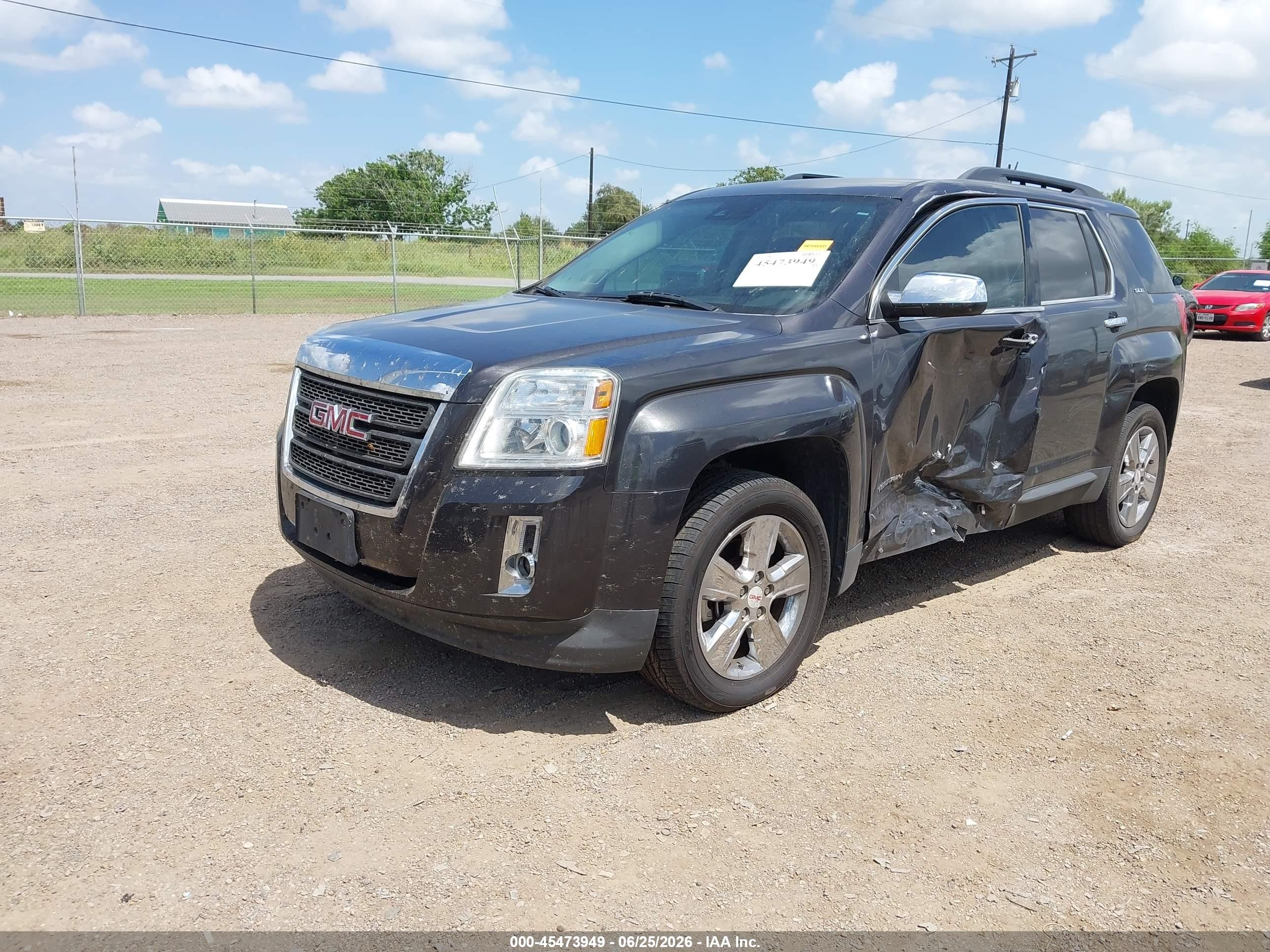 2015 Gmc Terrain Sle-2 Черный vin: 2GKALREK3F6121149
