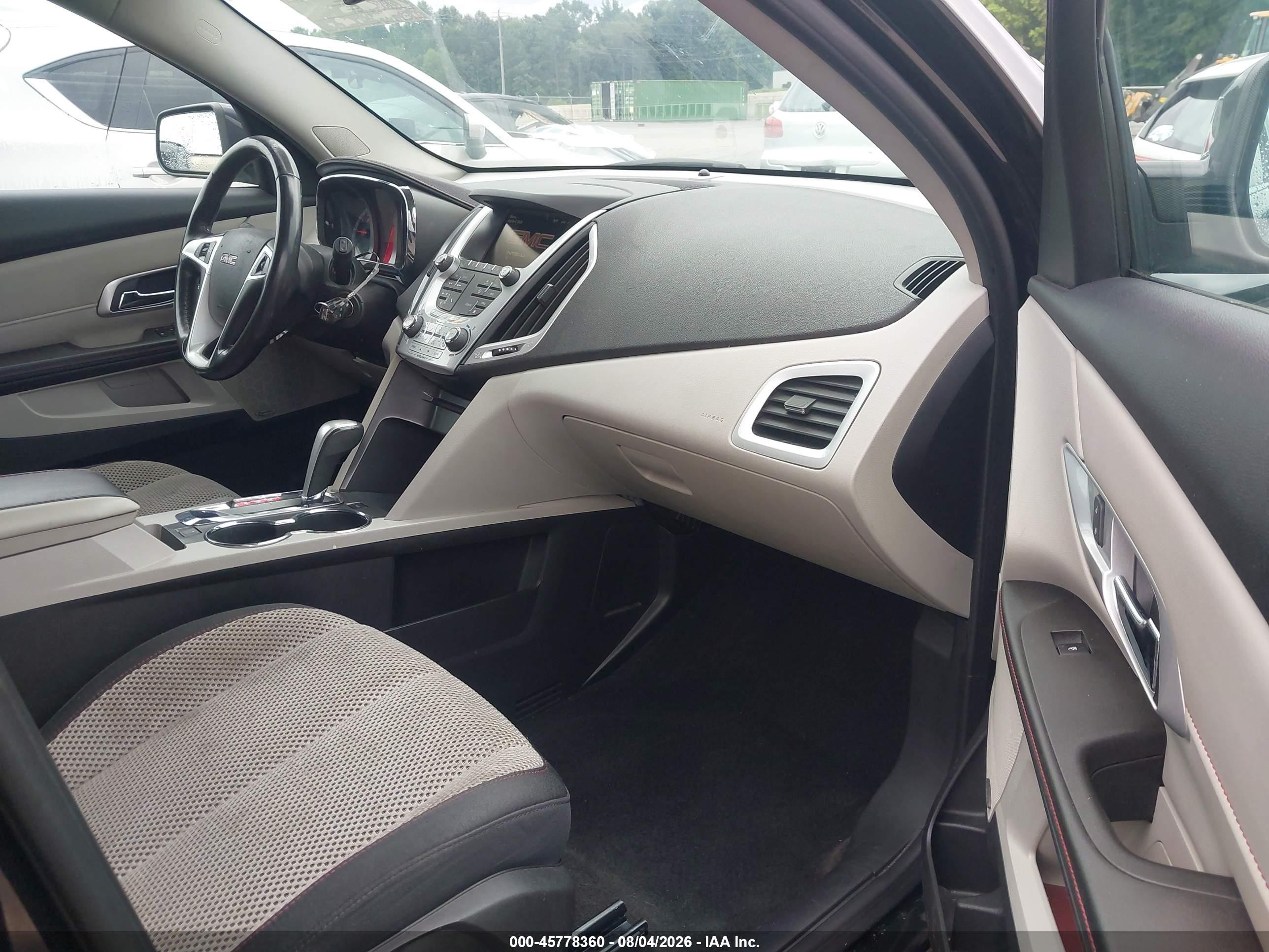 2015 Gmc Terrain Sle-2 Black vin: 2GKALREK3F6218349