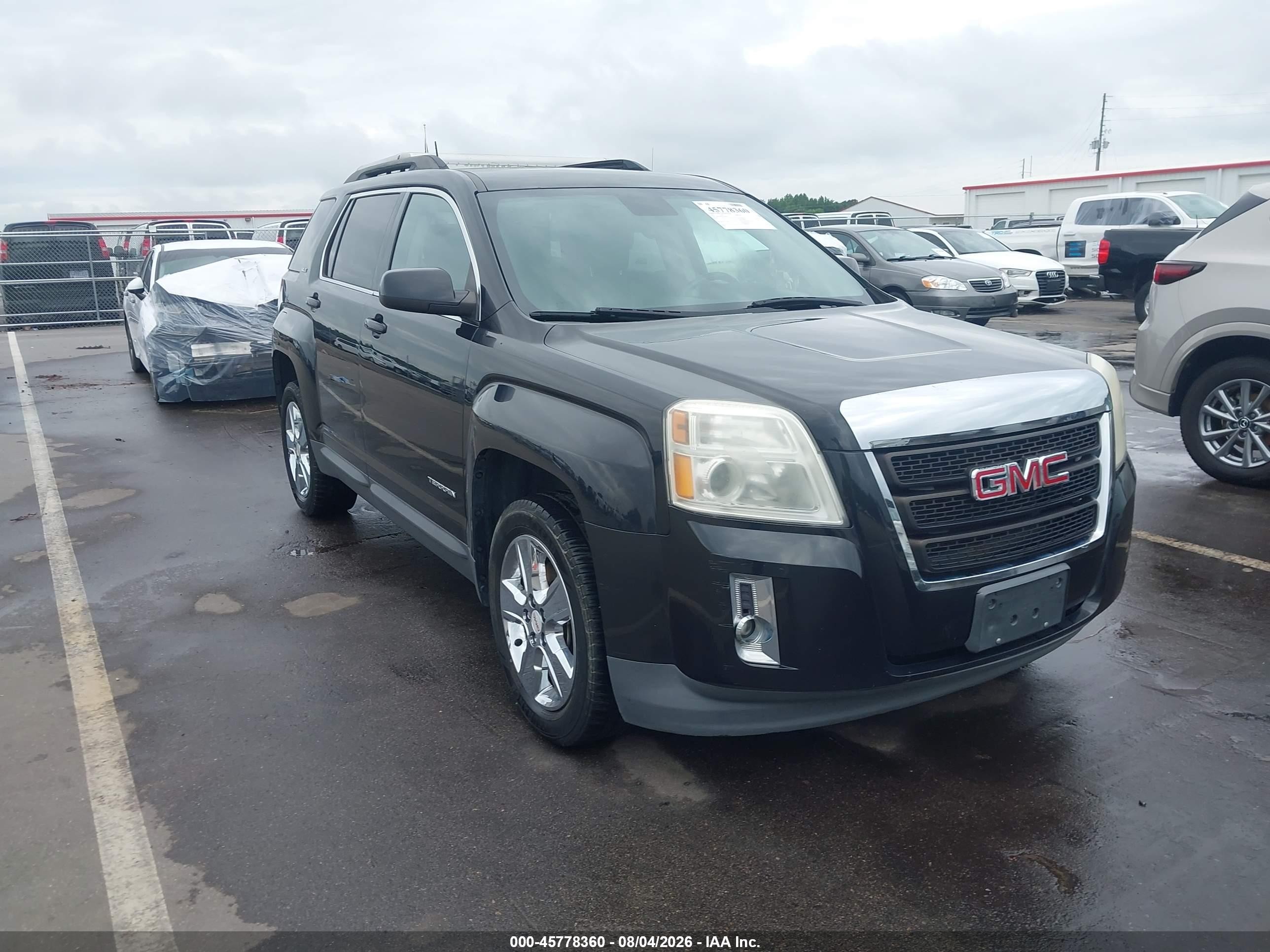 2015 Gmc Terrain Sle-2 Black vin: 2GKALREK3F6218349