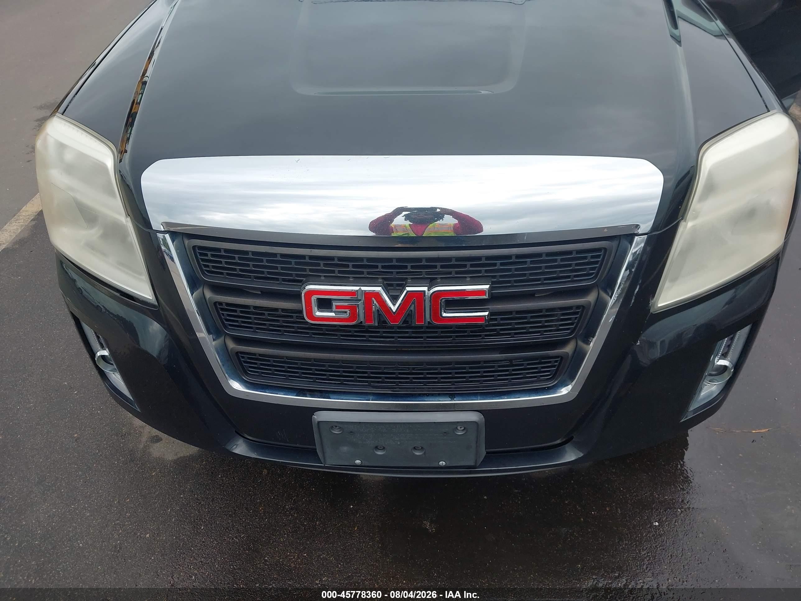 2015 Gmc Terrain Sle-2 Black vin: 2GKALREK3F6218349