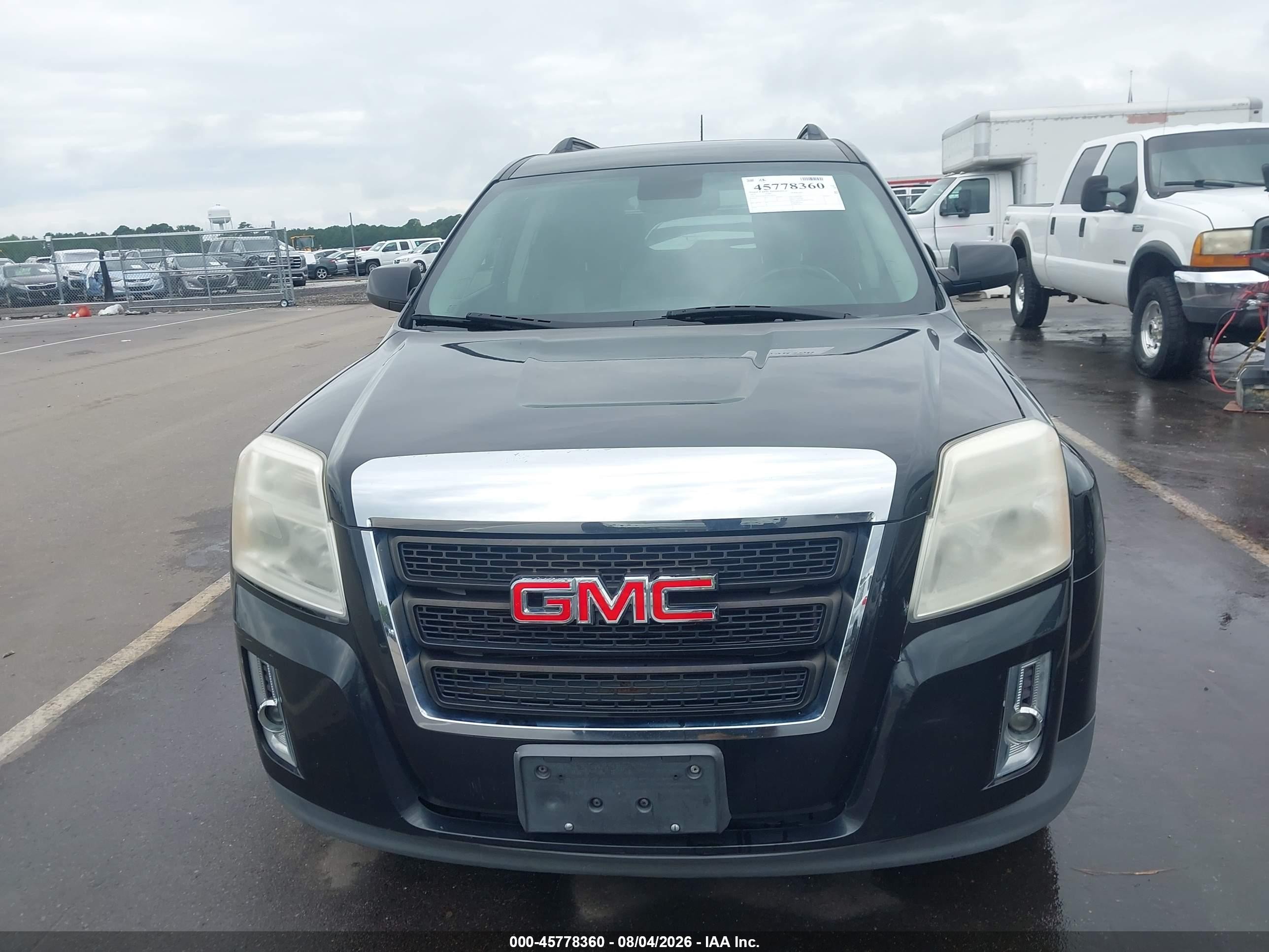2015 Gmc Terrain Sle-2 Black vin: 2GKALREK3F6218349