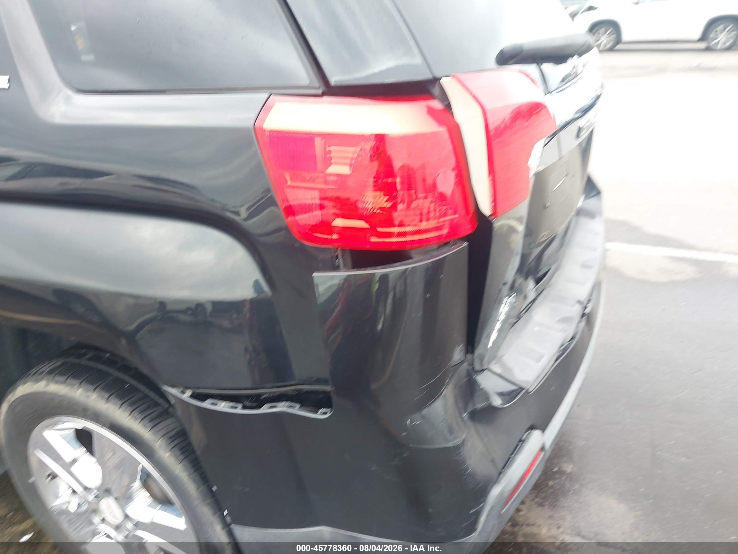 2015 Gmc Terrain Sle-2 Black vin: 2GKALREK3F6218349