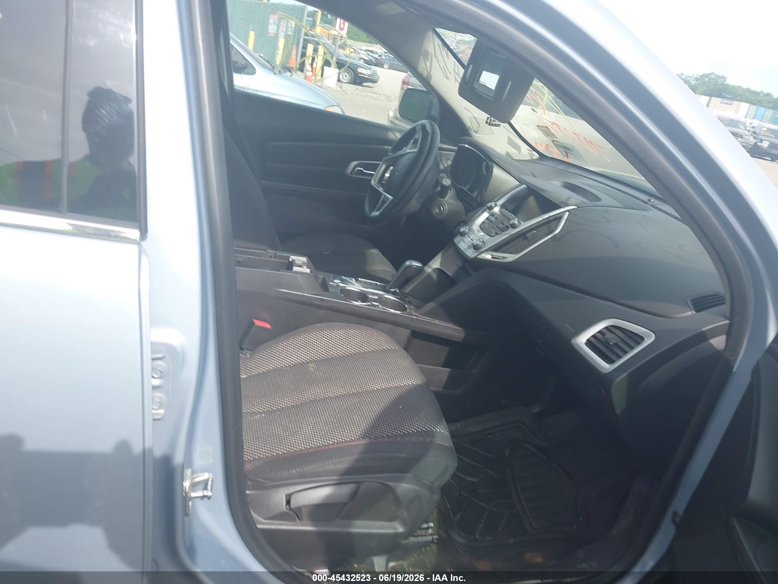 2015 Gmc Terrain Sle-2 Light Blue vin: 2GKALREK3F6307936