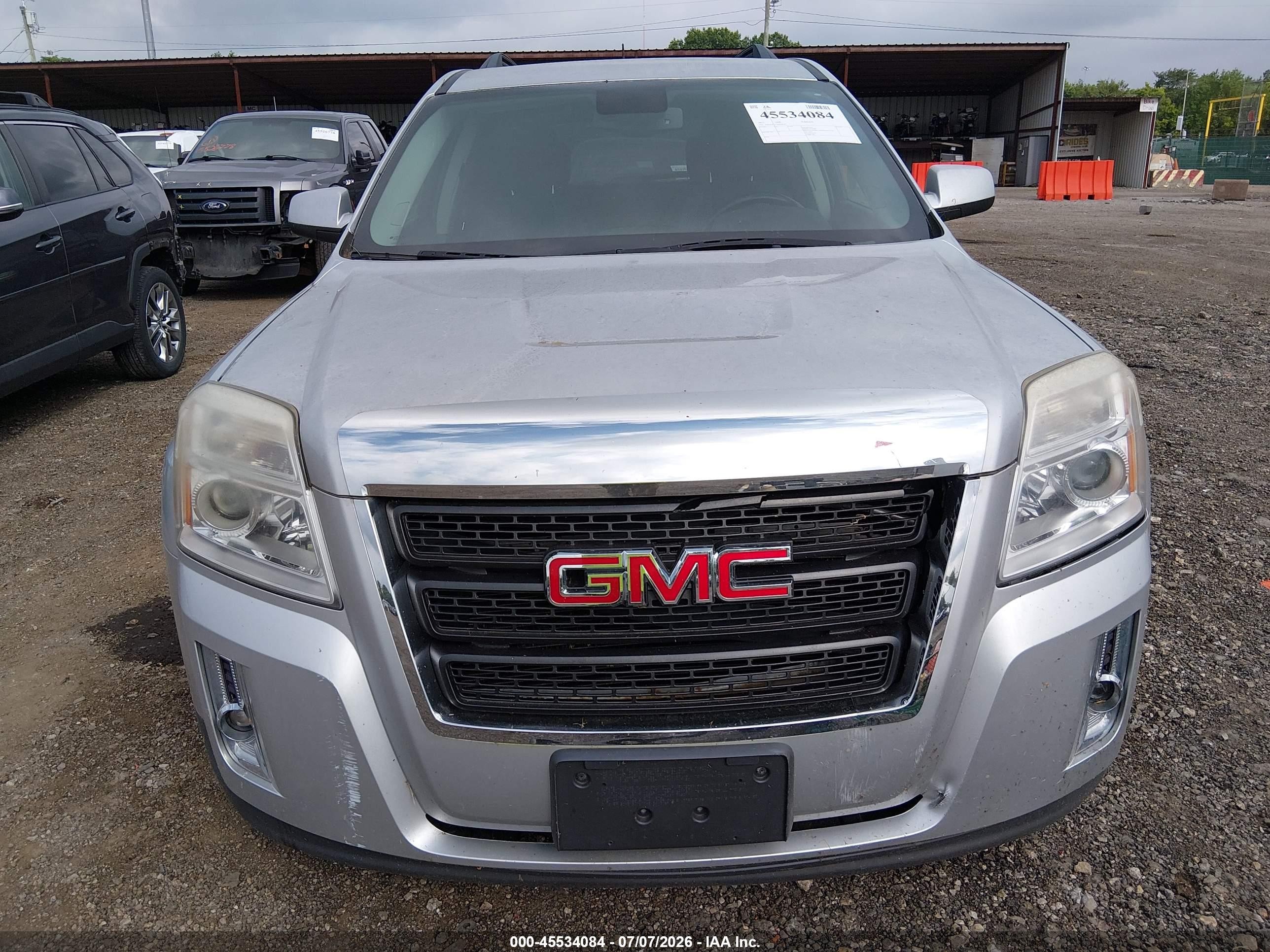 2015 Gmc Terrain Sle-2 Silver vin: 2GKALREK3F6394222