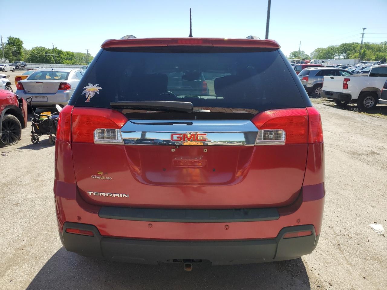 2014 Gmc Terrain Sle Red vin: 2GKALREK4E6165708