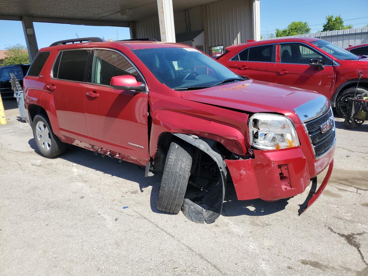 2014 Gmc Terrain Sle Red vin: 2GKALREK4E6165708