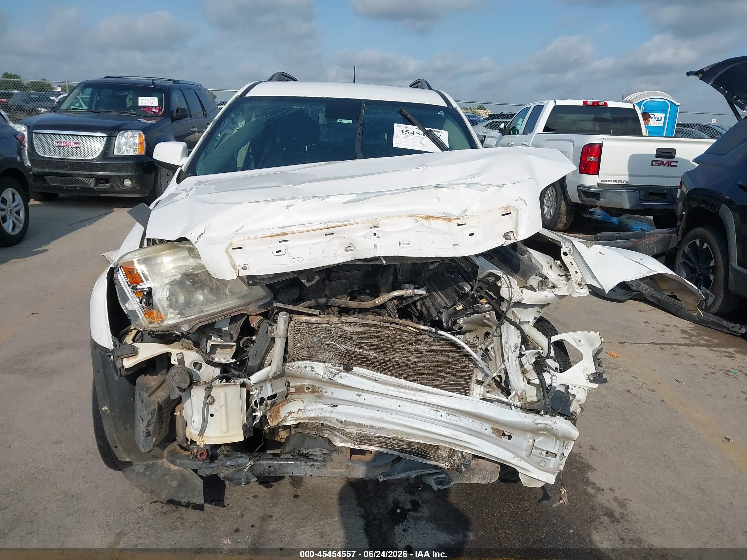 2014 Gmc Terrain Sle-2 White vin: 2GKALREK4E6262035