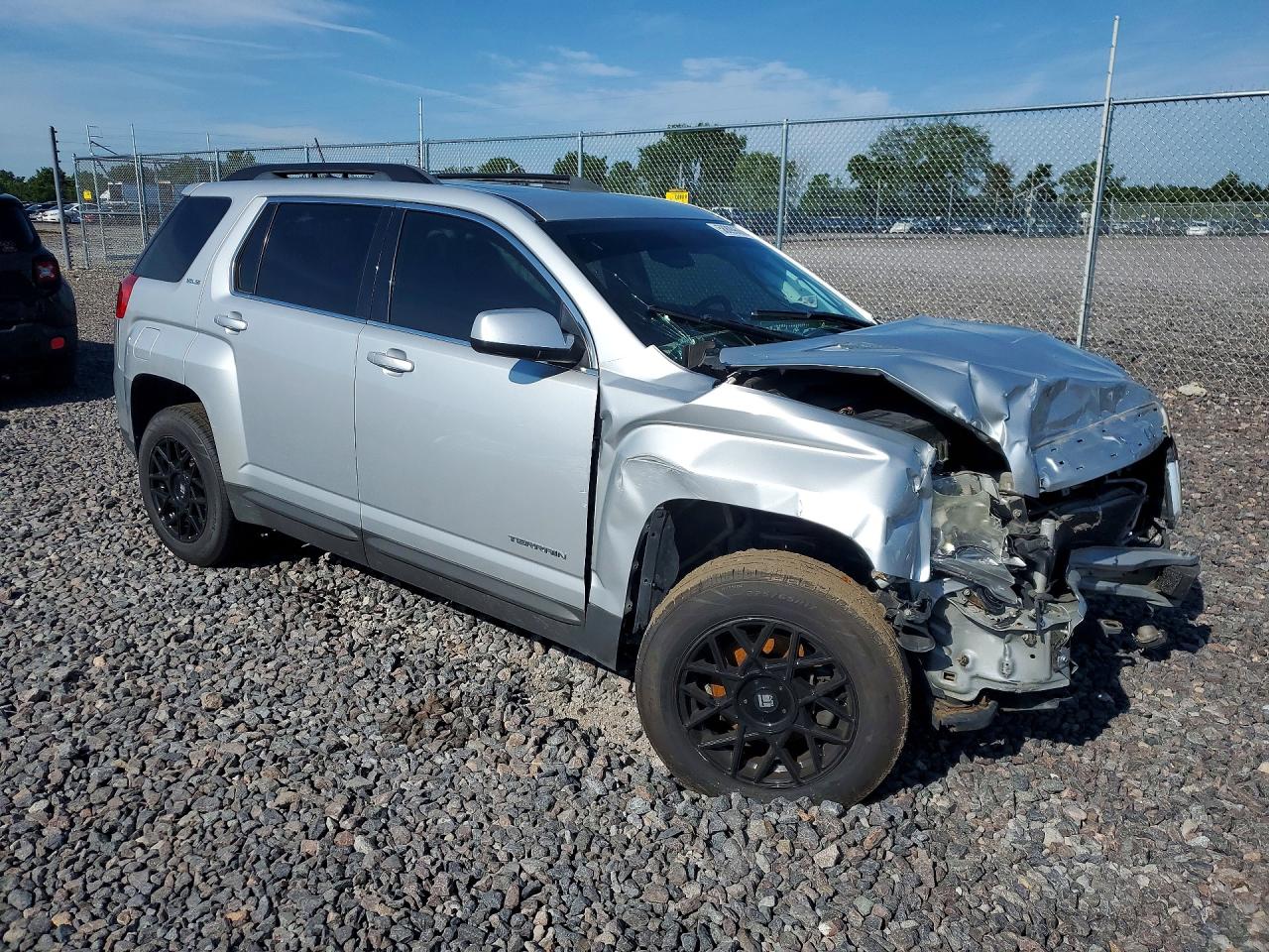 2014 Gmc Terrain Sle Silver vin: 2GKALREK4E6267459