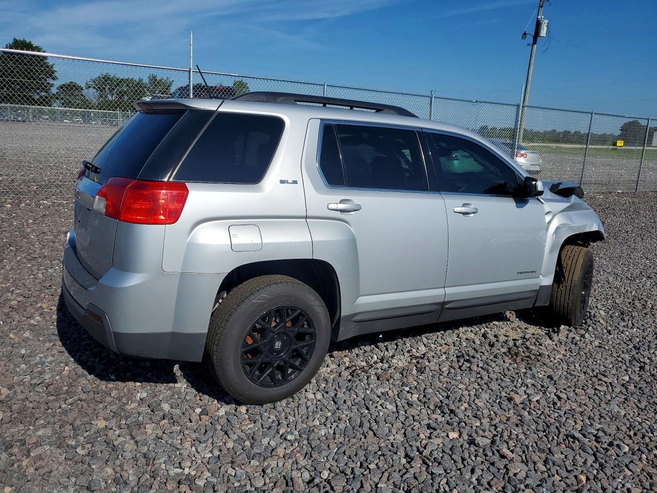 2014 Gmc Terrain Sle Silver vin: 2GKALREK4E6267459