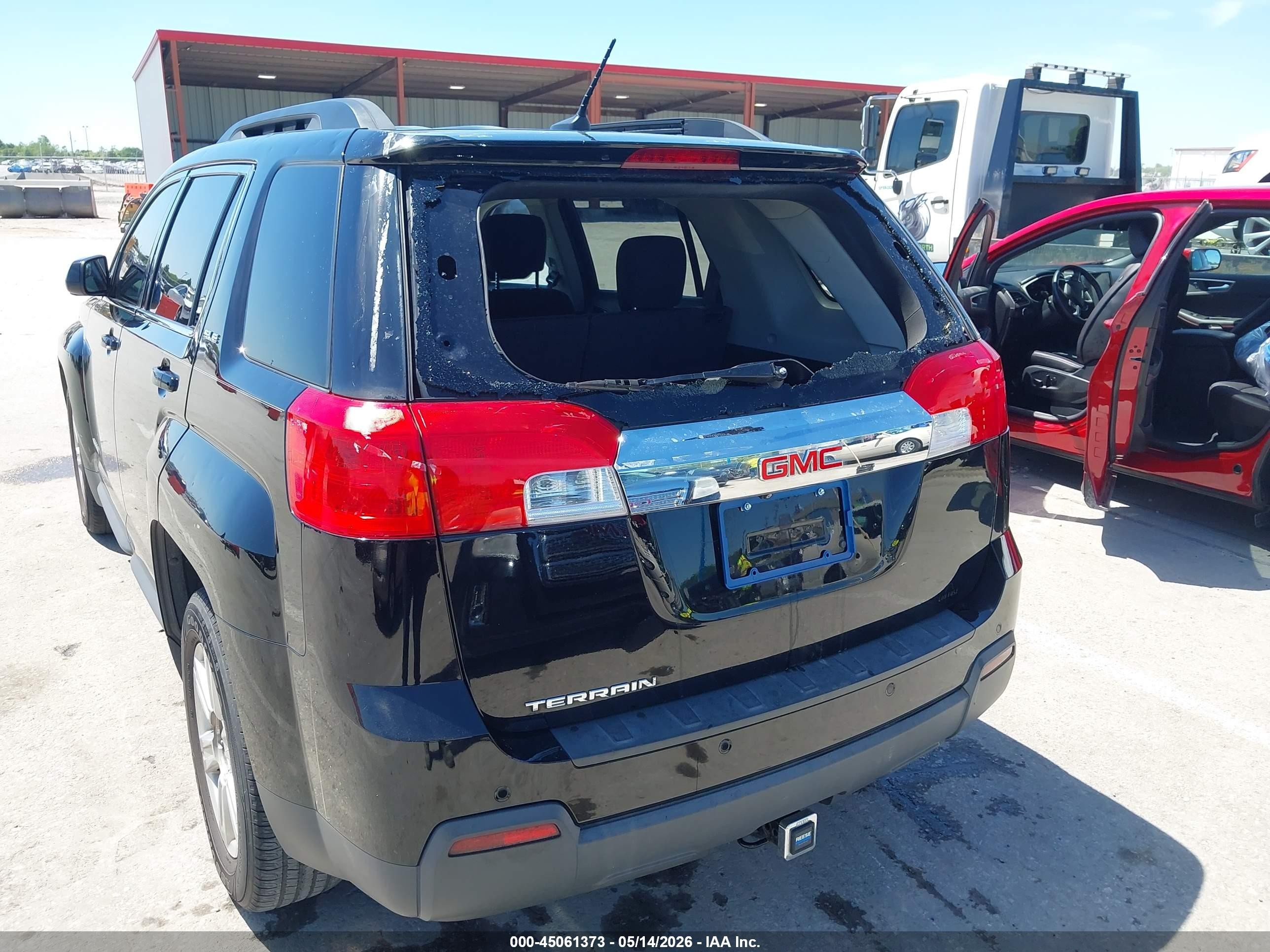 2014 Gmc Terrain Sle-2 Black vin: 2GKALREK4E6323464