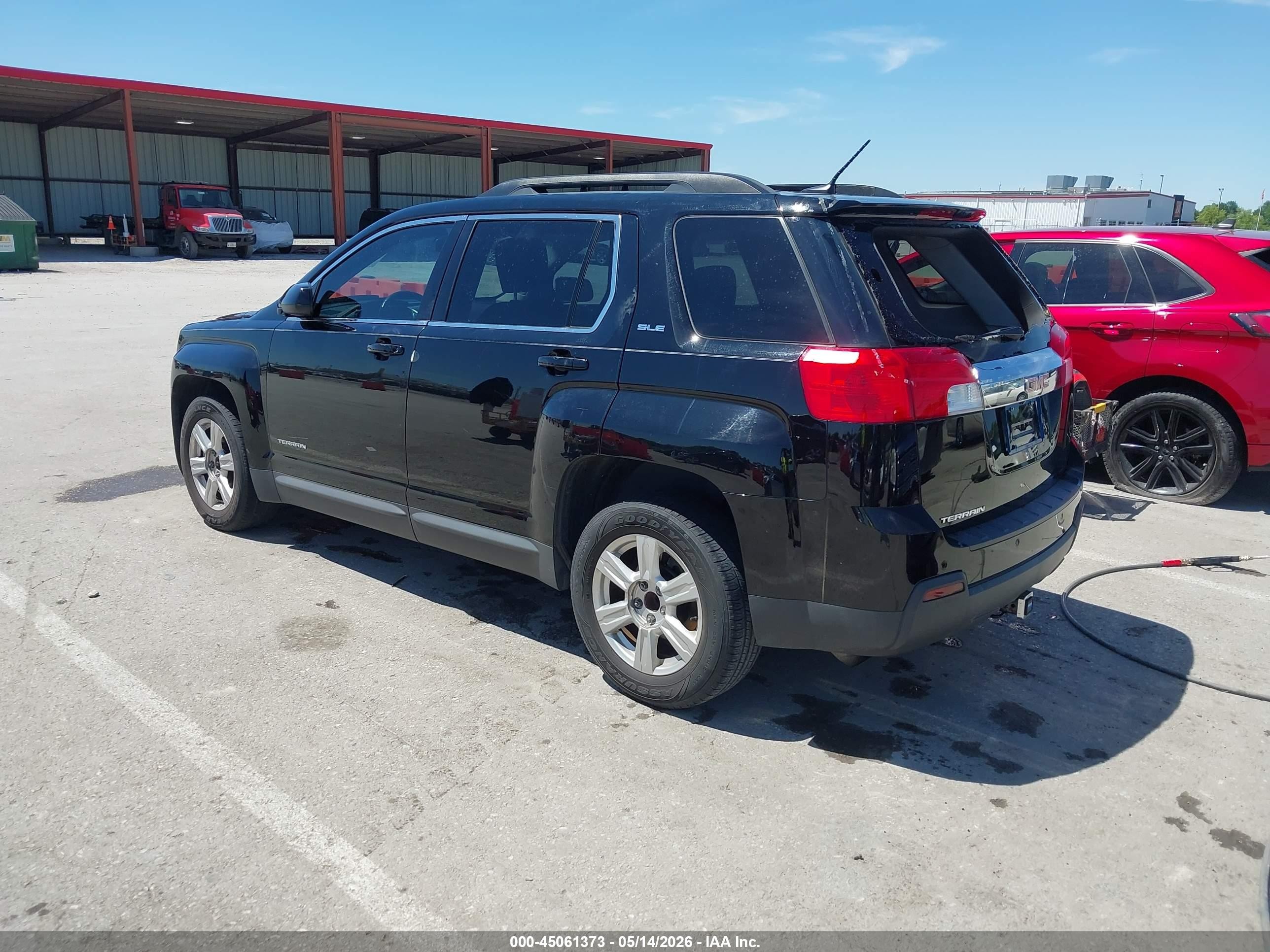 2014 Gmc Terrain Sle-2 Black vin: 2GKALREK4E6323464