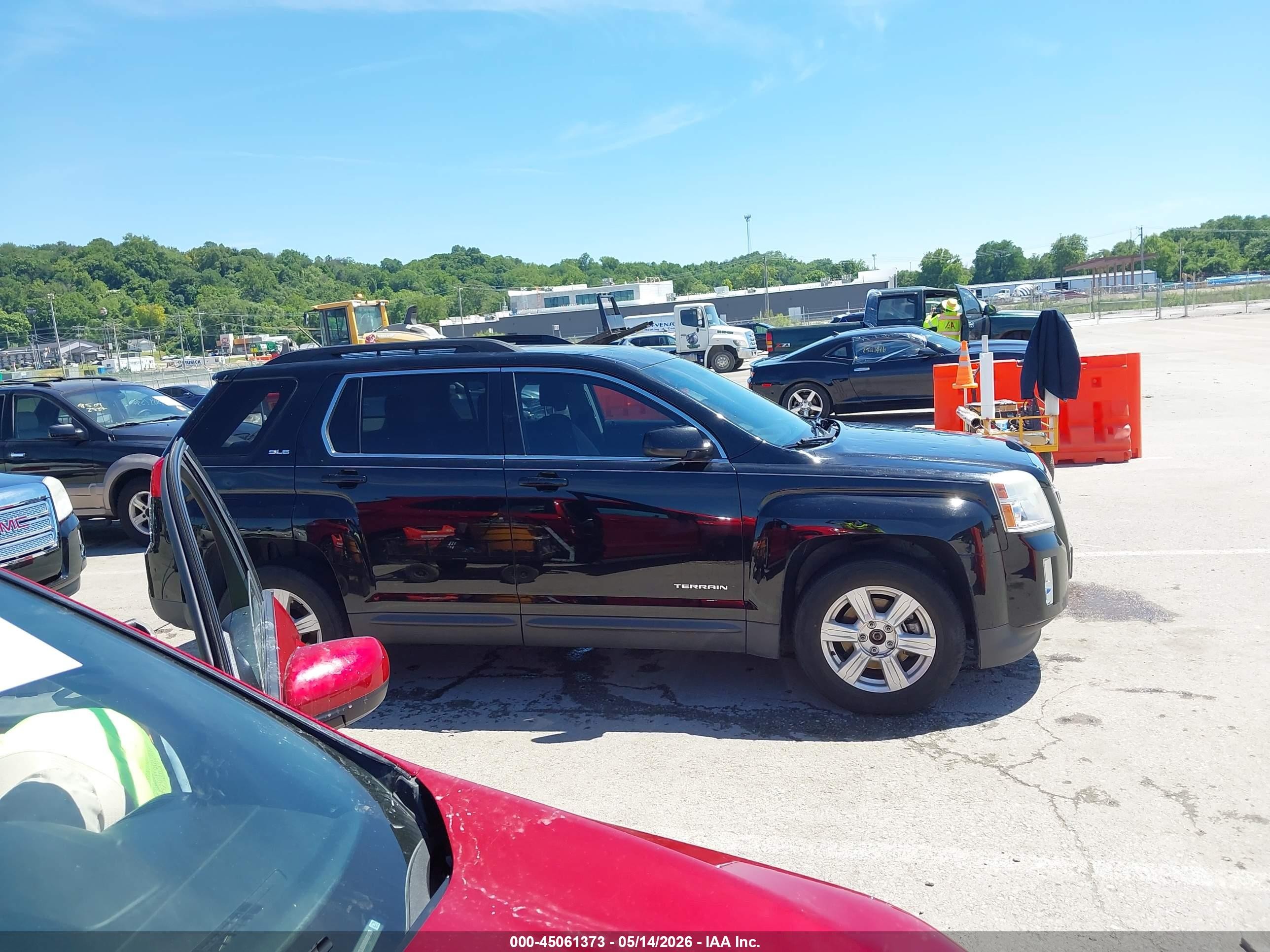 2014 Gmc Terrain Sle-2 Black vin: 2GKALREK4E6323464