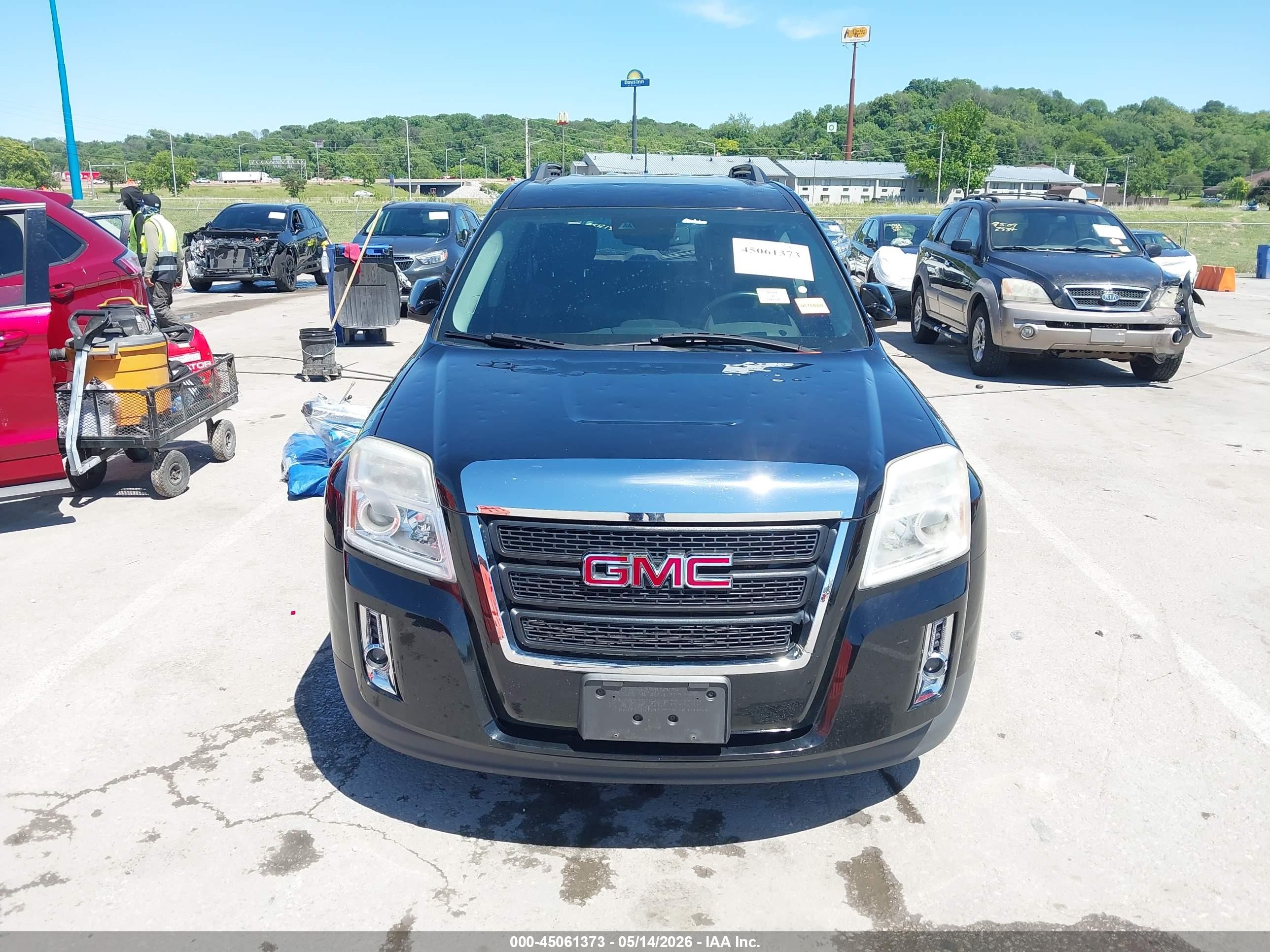 2014 Gmc Terrain Sle-2 Black vin: 2GKALREK4E6323464