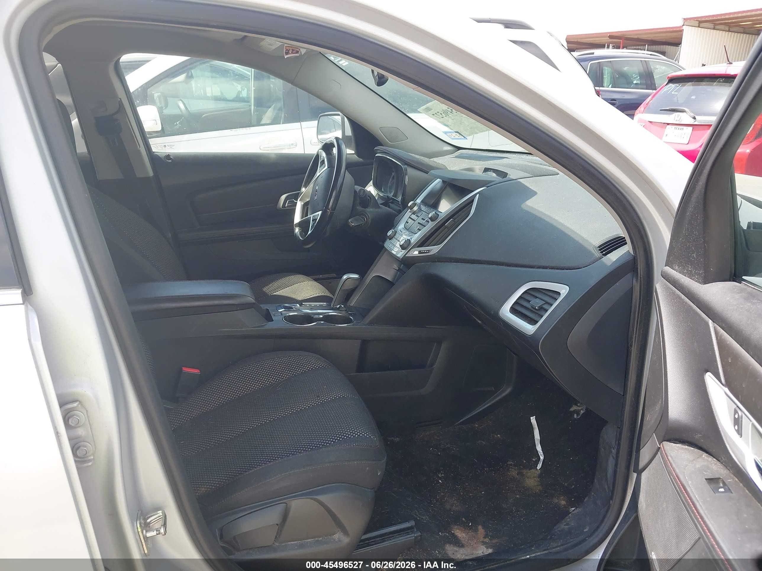 2015 Gmc Terrain Sle-2 Silver vin: 2GKALREK4F6166794