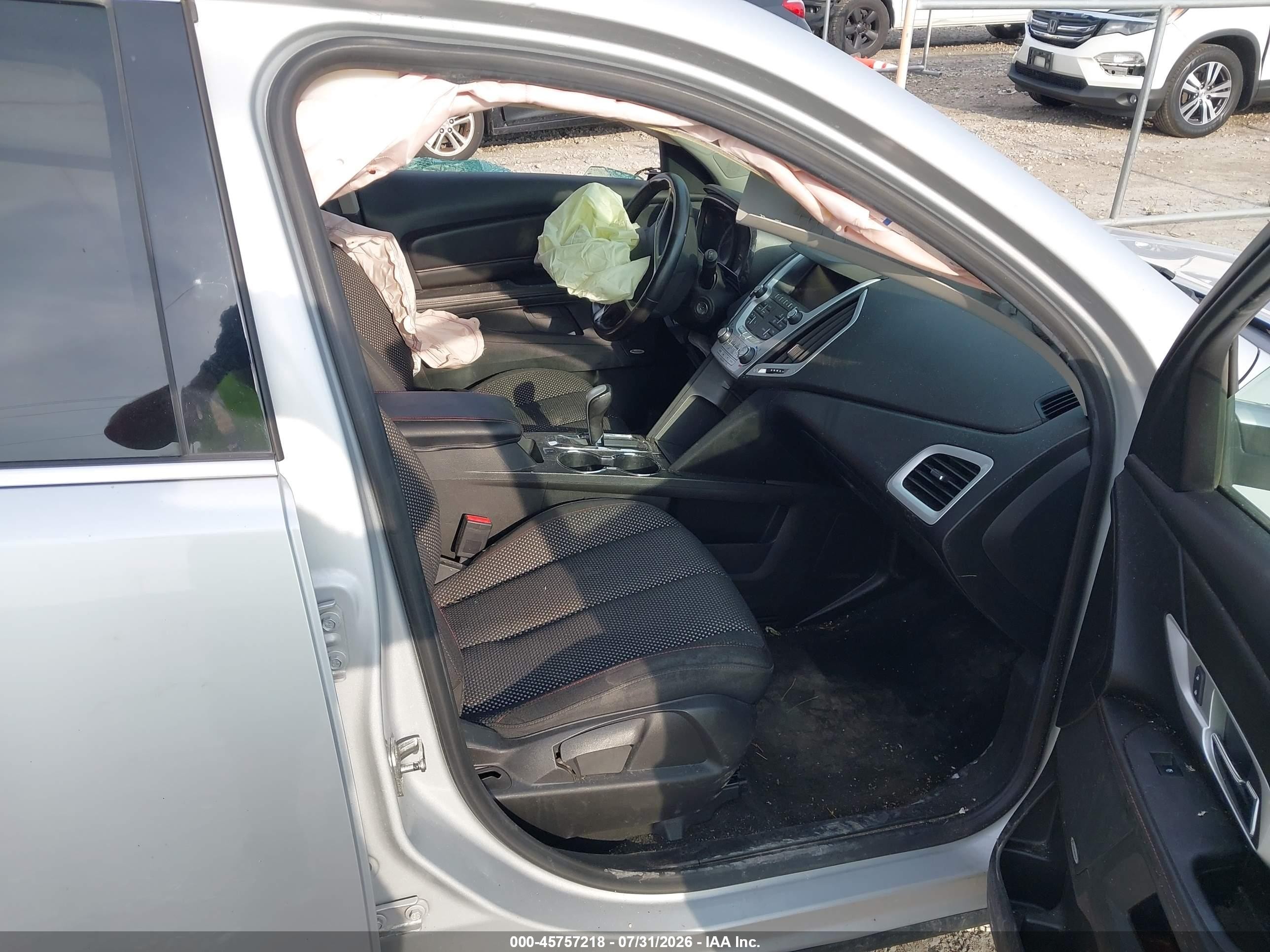 2015 Gmc Terrain Sle-2 Серебряный vin: 2GKALREK4F6235886