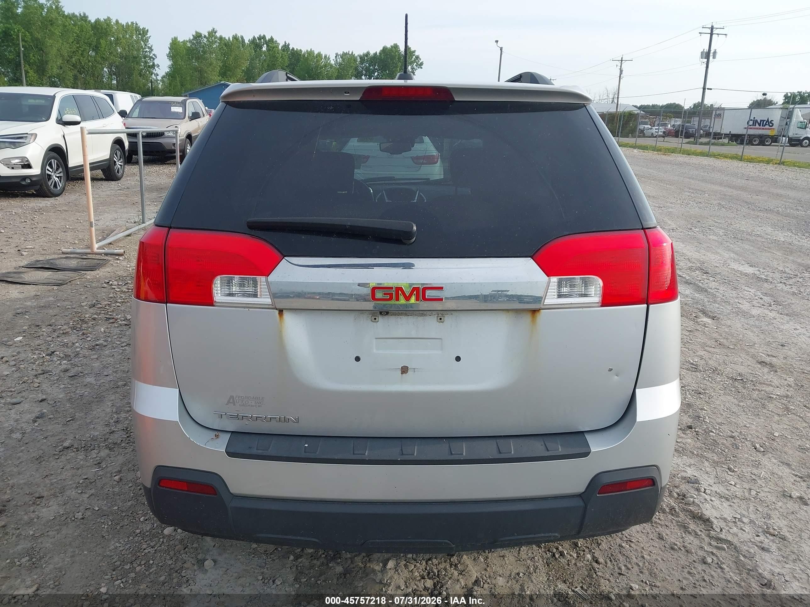 2015 Gmc Terrain Sle-2 Серебряный vin: 2GKALREK4F6235886