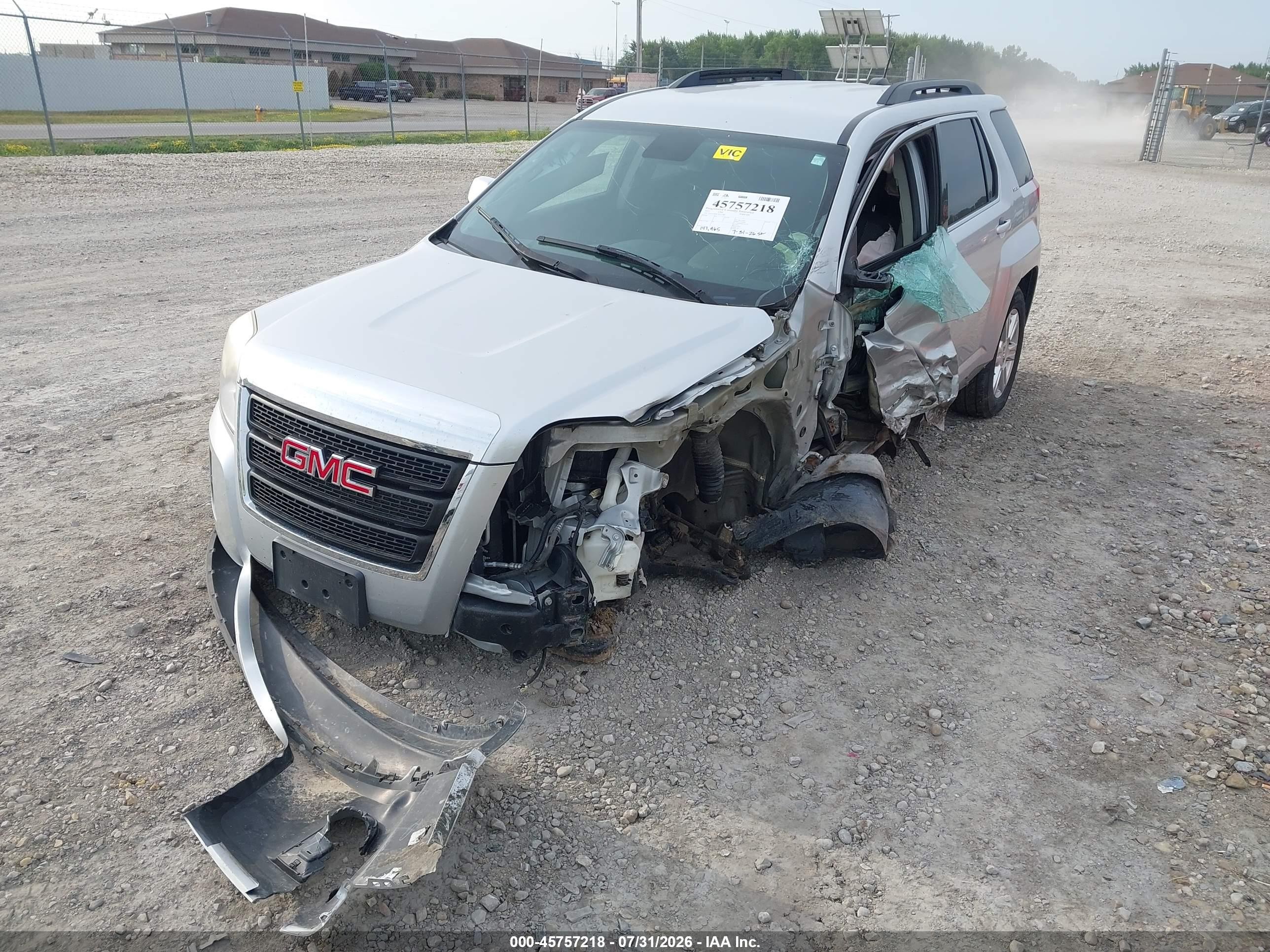 2015 Gmc Terrain Sle-2 Серебряный vin: 2GKALREK4F6235886