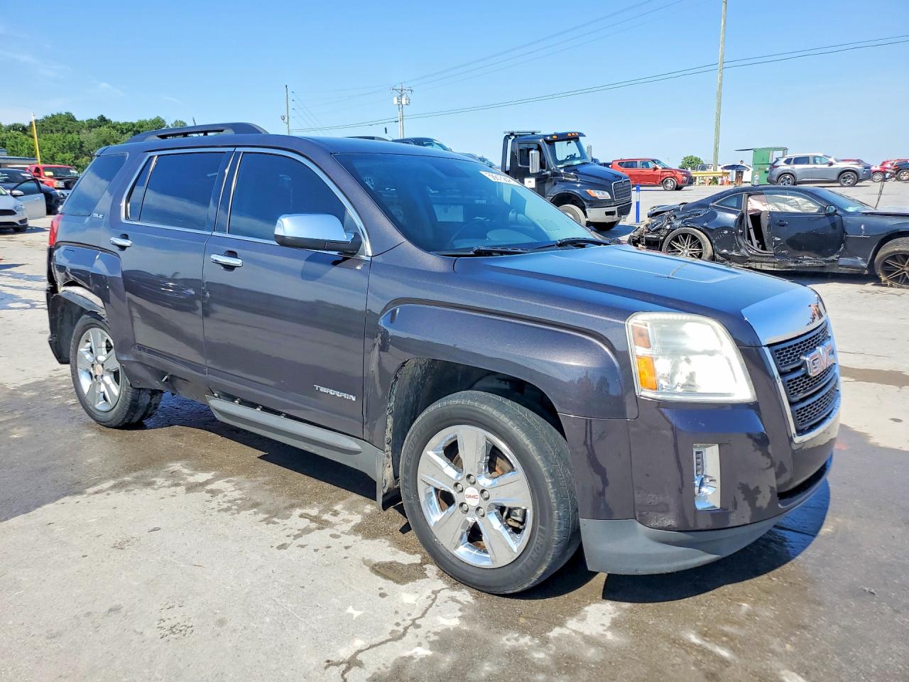 2015 Gmc Terrain Sle Gray vin: 2GKALREK4F6280262