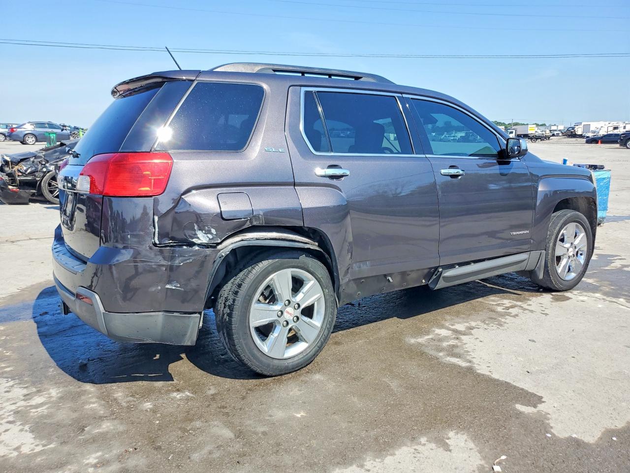 2015 Gmc Terrain Sle Gray vin: 2GKALREK4F6280262