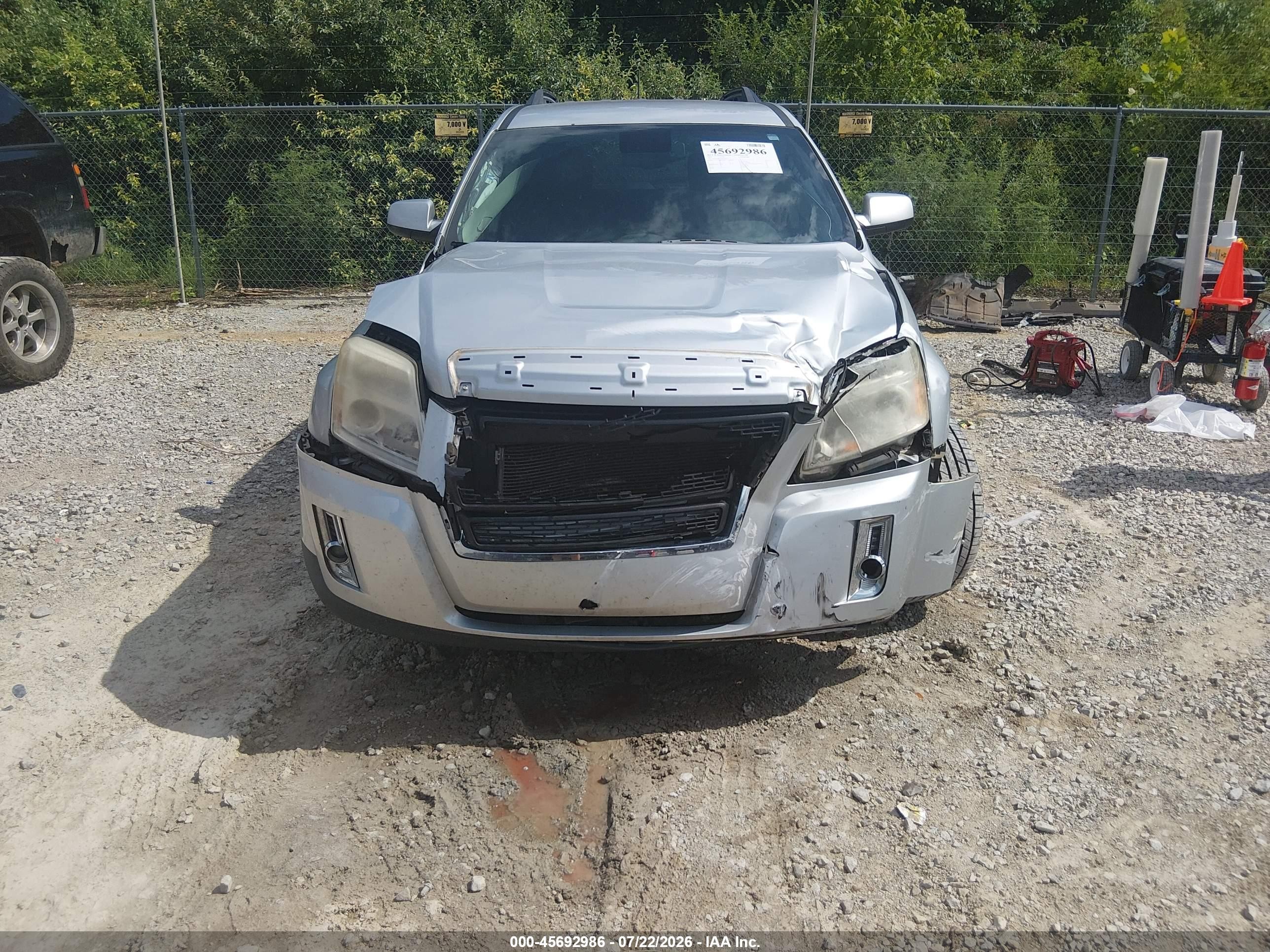2015 Gmc Terrain Sle-2 Silver vin: 2GKALREK4F6364470