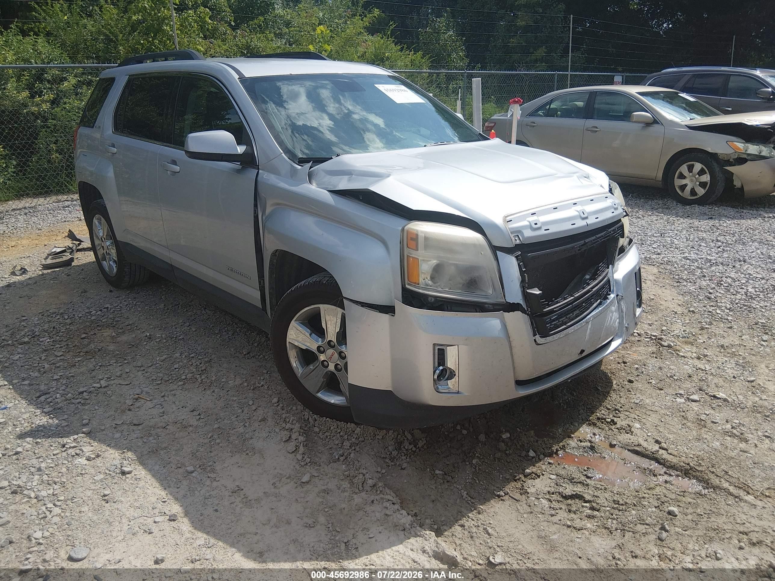 2015 Gmc Terrain Sle-2 Silver vin: 2GKALREK4F6364470