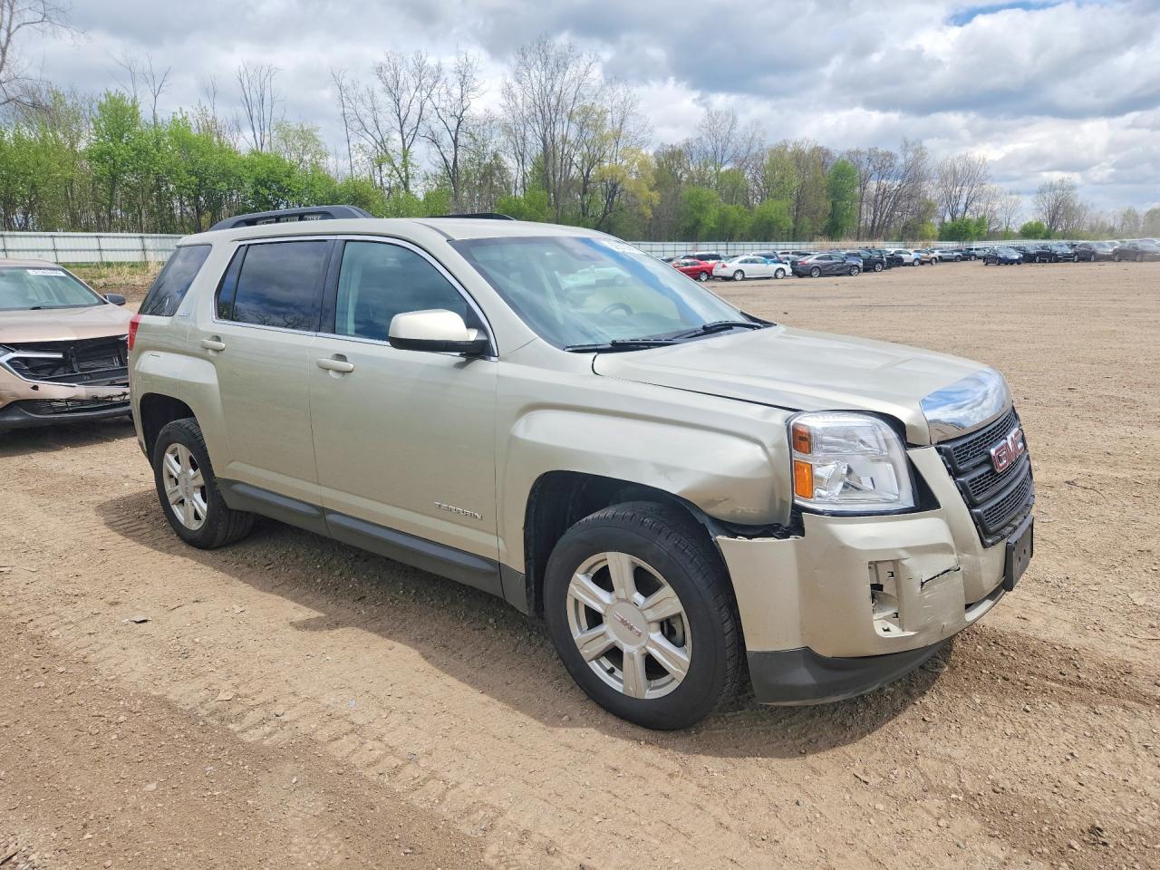 2014 Gmc Terrain Sle Tan vin: 2GKALREK5E6171503