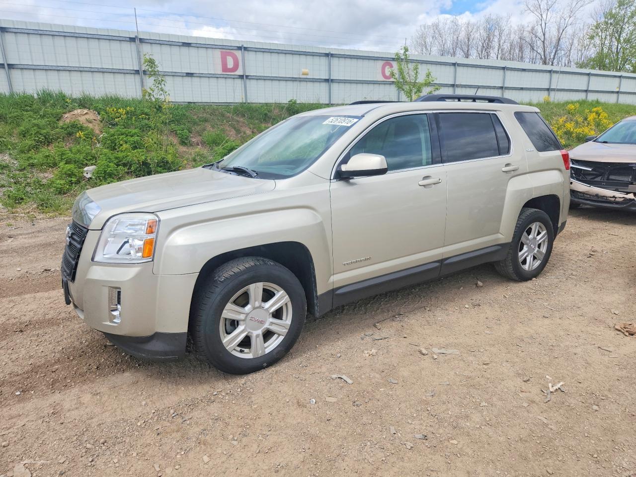 2014 Gmc Terrain Sle Tan vin: 2GKALREK5E6171503