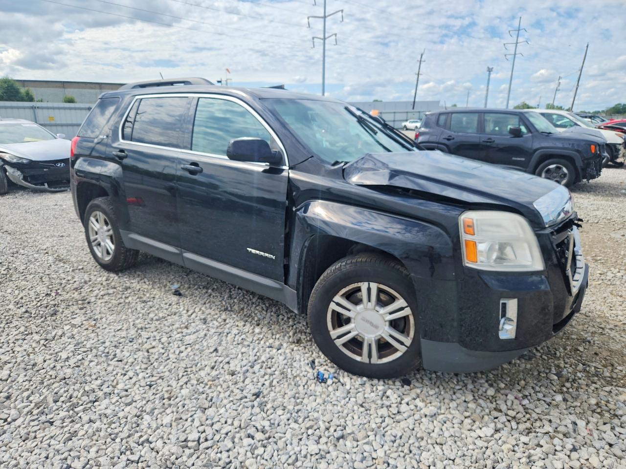 2014 Gmc Terrain Sle Black vin: 2GKALREK5E6256583