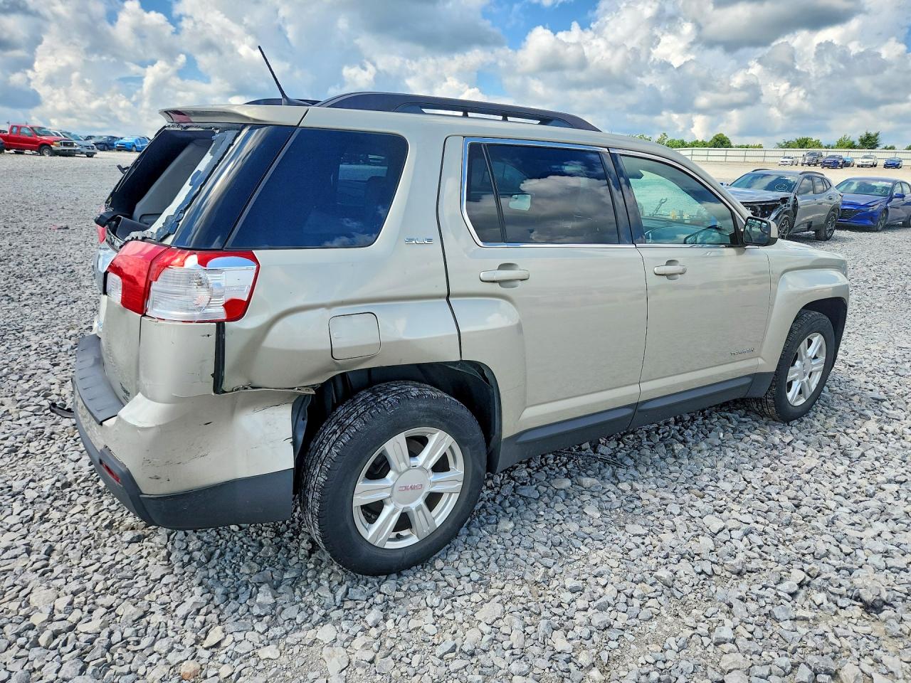 2014 Gmc Terrain Sle Gold vin: 2GKALREK5E6313235