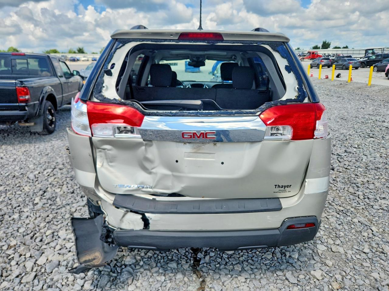 2014 Gmc Terrain Sle Gold vin: 2GKALREK5E6313235