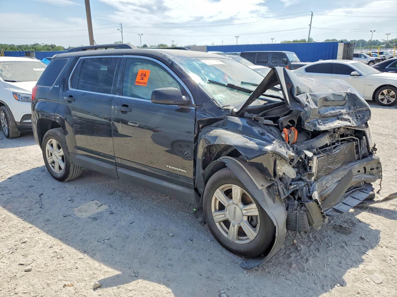 2015 Gmc Terrain Sle Черный vin: 2GKALREK5F6199934