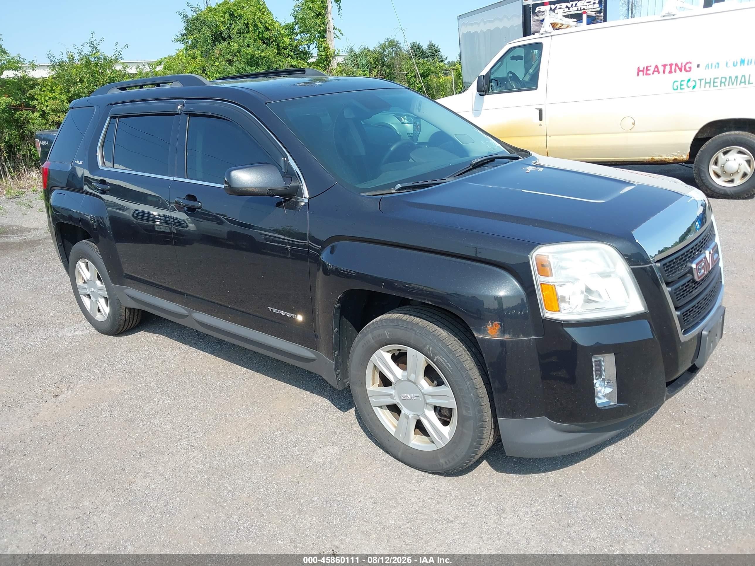 2015 Gmc Terrain Sle-2 Black vin: 2GKALREK5F6299208