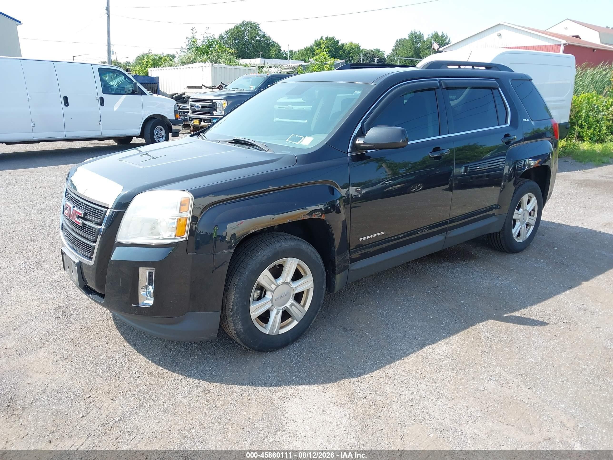 2015 Gmc Terrain Sle-2 Черный vin: 2GKALREK5F6299208