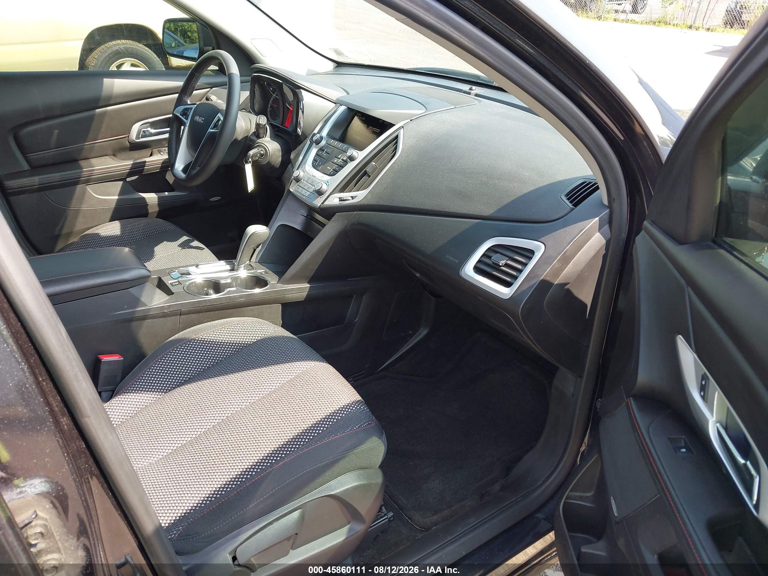 2015 Gmc Terrain Sle-2 Черный vin: 2GKALREK5F6299208