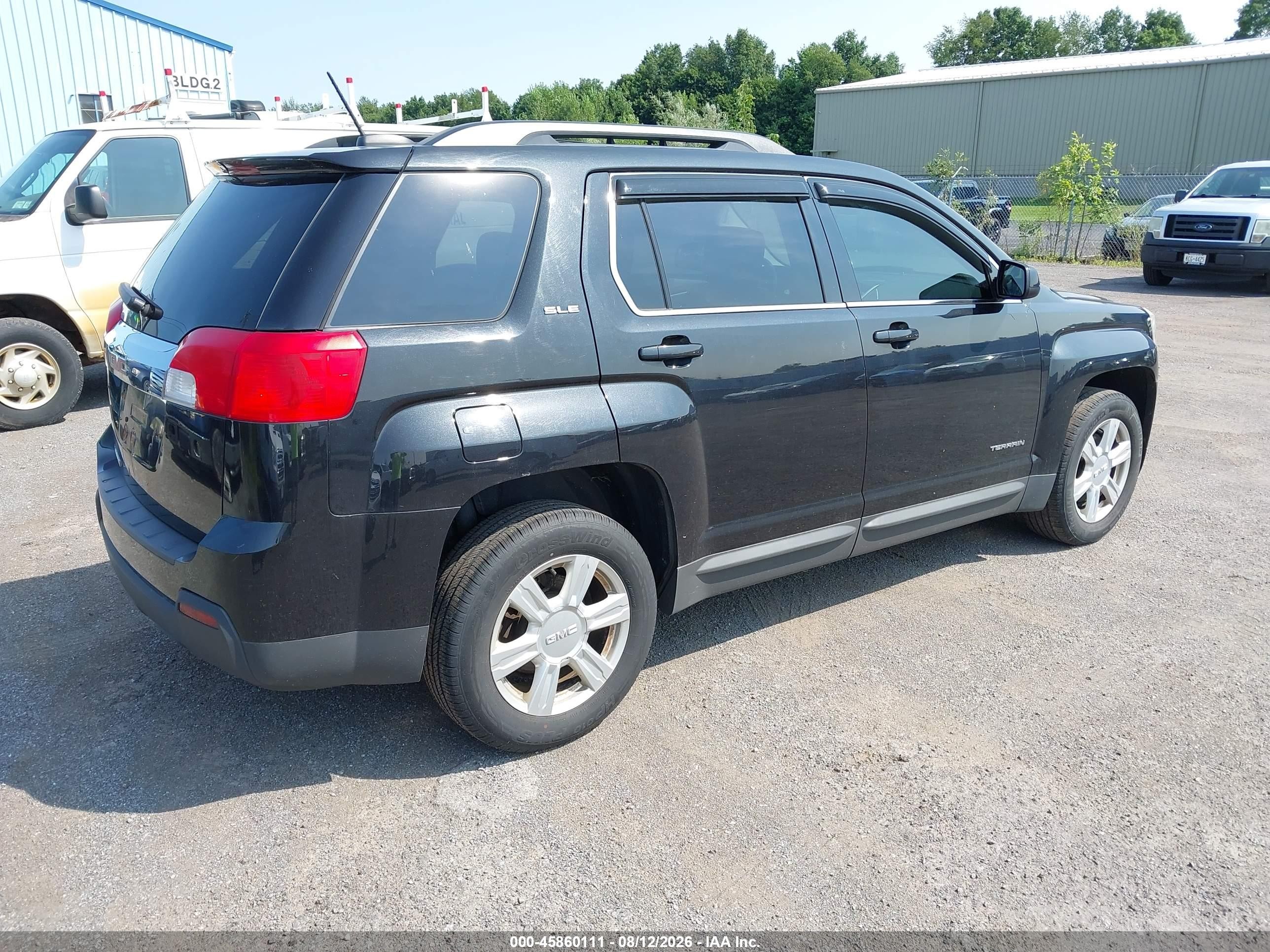 2015 Gmc Terrain Sle-2 Черный vin: 2GKALREK5F6299208