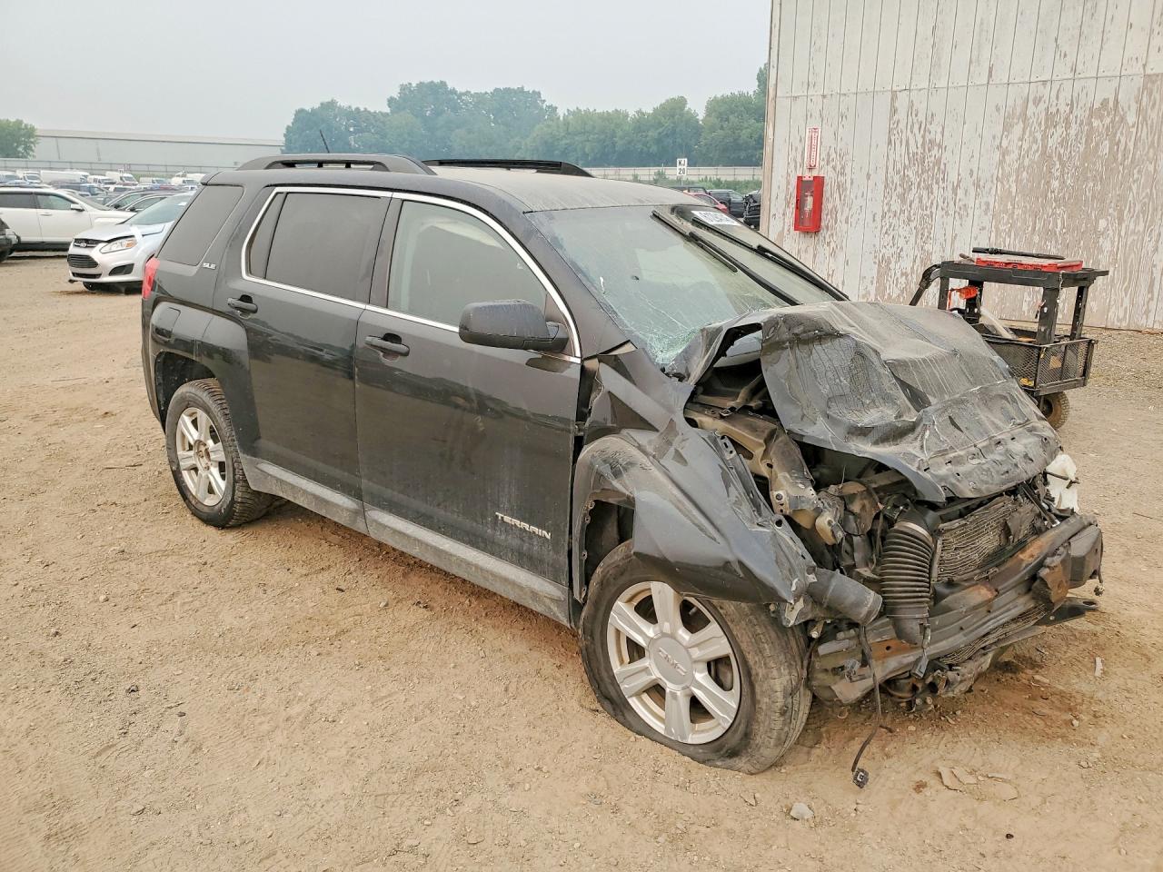2015 Gmc Terrain Sle Black vin: 2GKALREK5F6317397