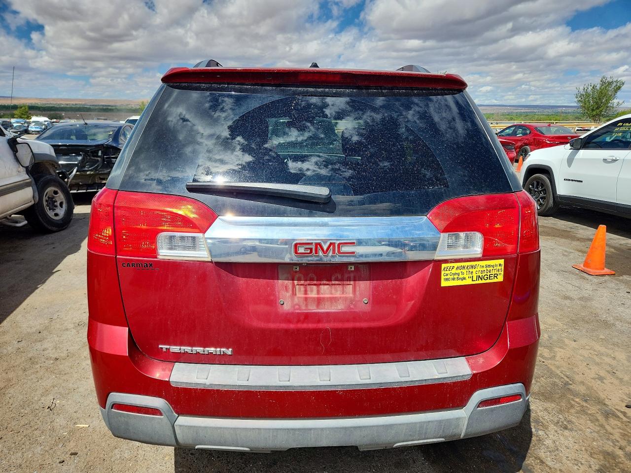 2014 Gmc Terrain Sle Red vin: 2GKALREK6E6113514