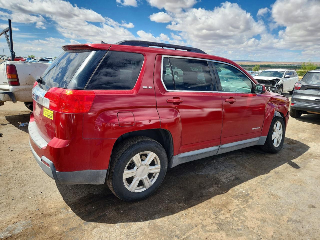2014 Gmc Terrain Sle Red vin: 2GKALREK6E6113514