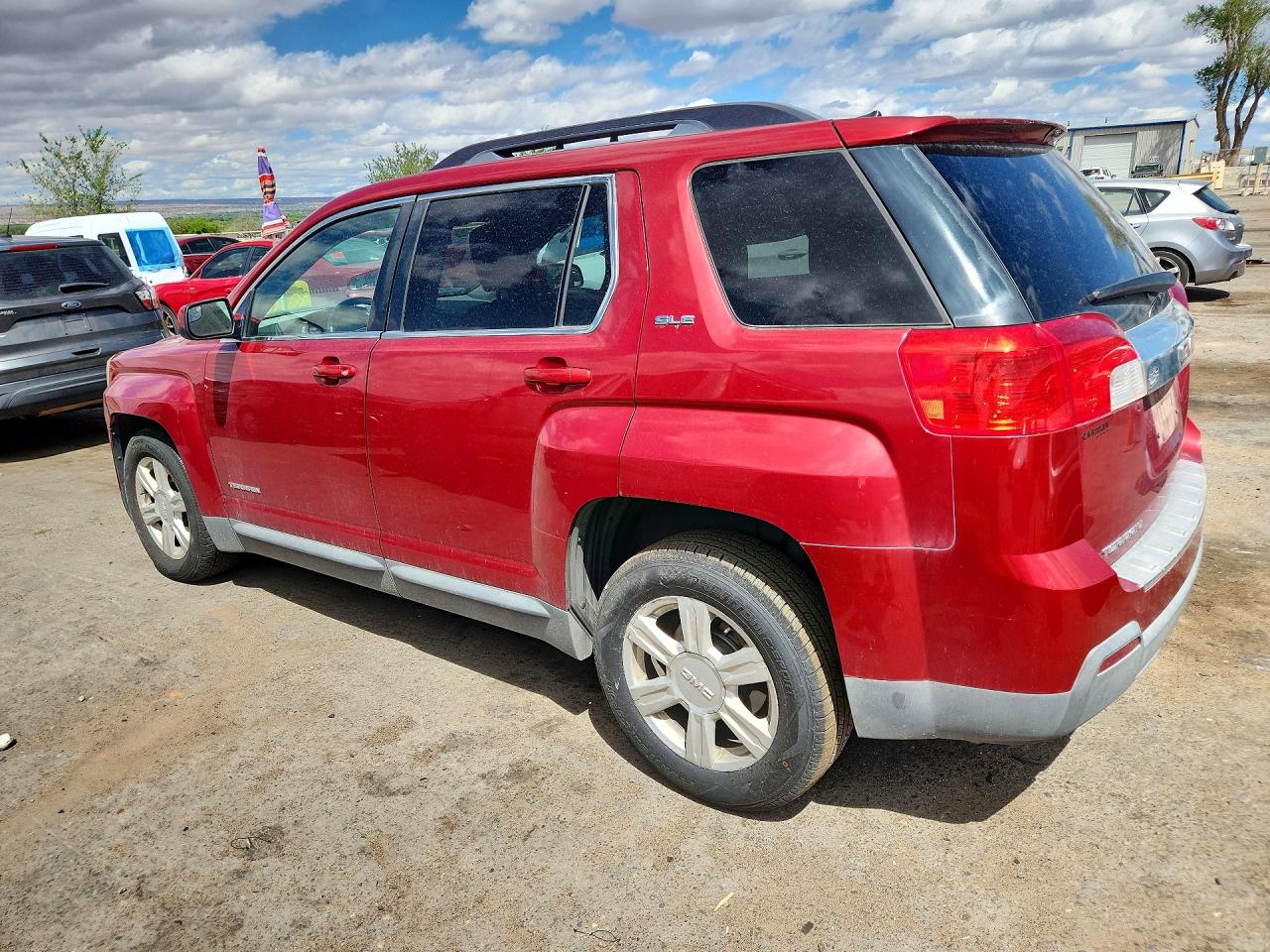 2014 Gmc Terrain Sle Red vin: 2GKALREK6E6113514